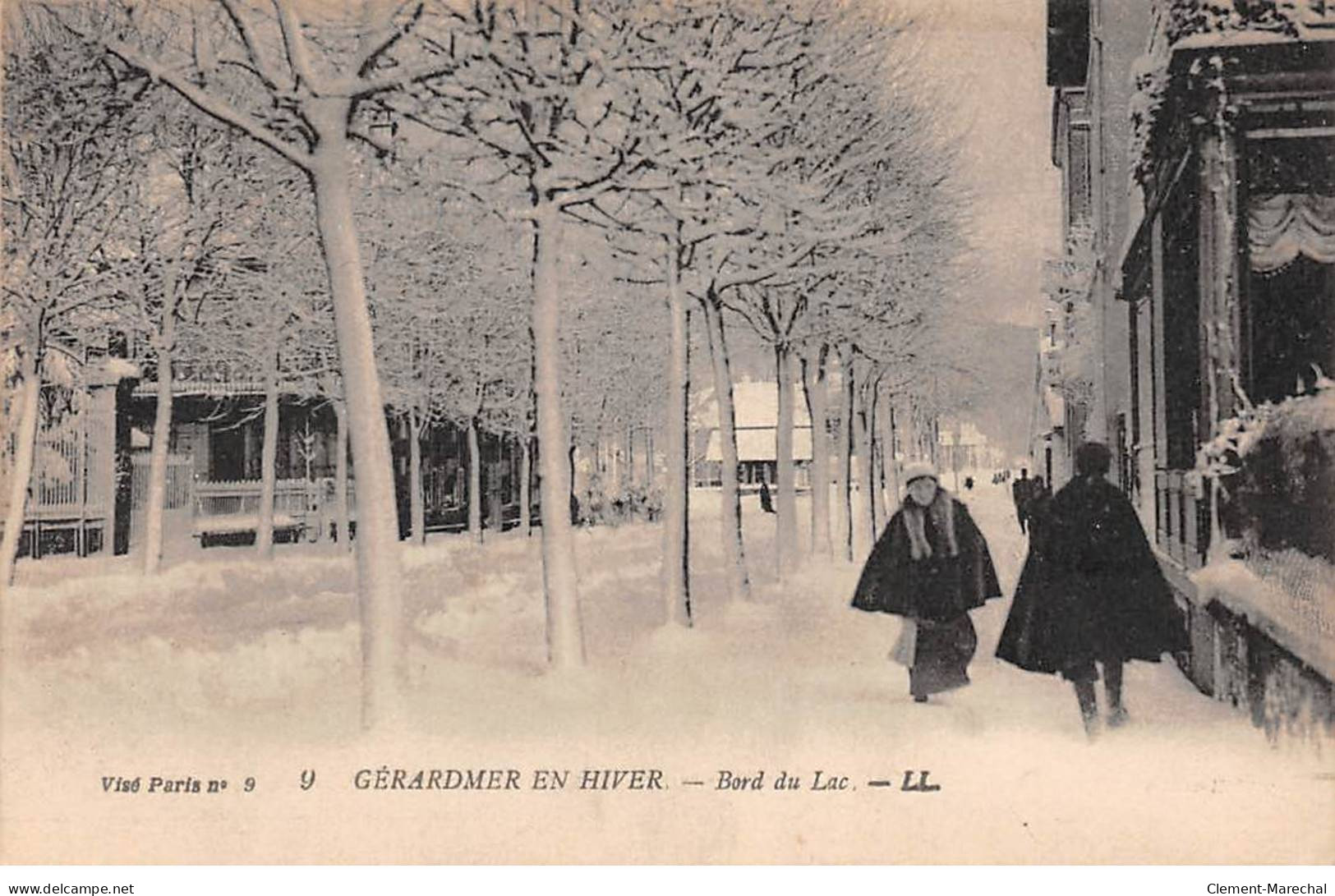 GERARDMER En Hiver - Bord Du Lac - Très Bon état - Gerardmer