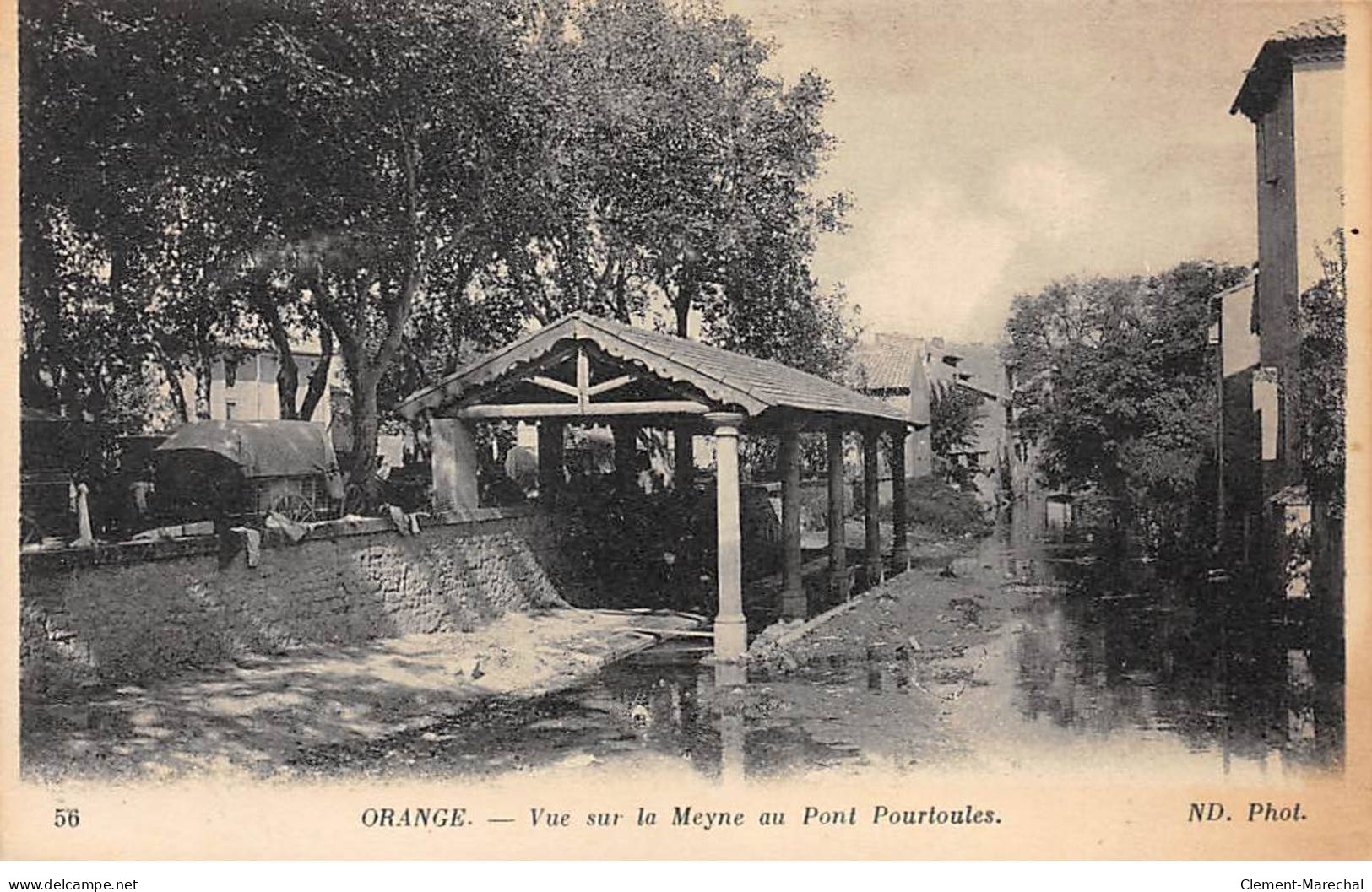 ORANGE - Vue Sur La Meyne Au Pont Pourtoules - Très Bon état - Orange