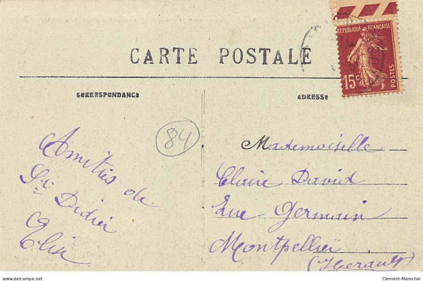 SAINT DIDIER - Postes Et Télégraphes - Mairie Et Ecoles - Très Bon état - Other & Unclassified