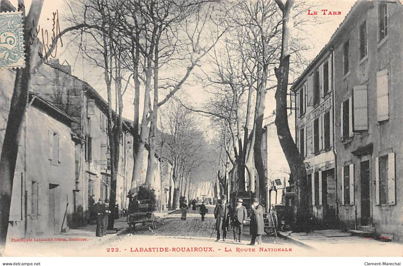 LABASTIDE ROUAIROUX - La Route Nationale - état - Andere & Zonder Classificatie