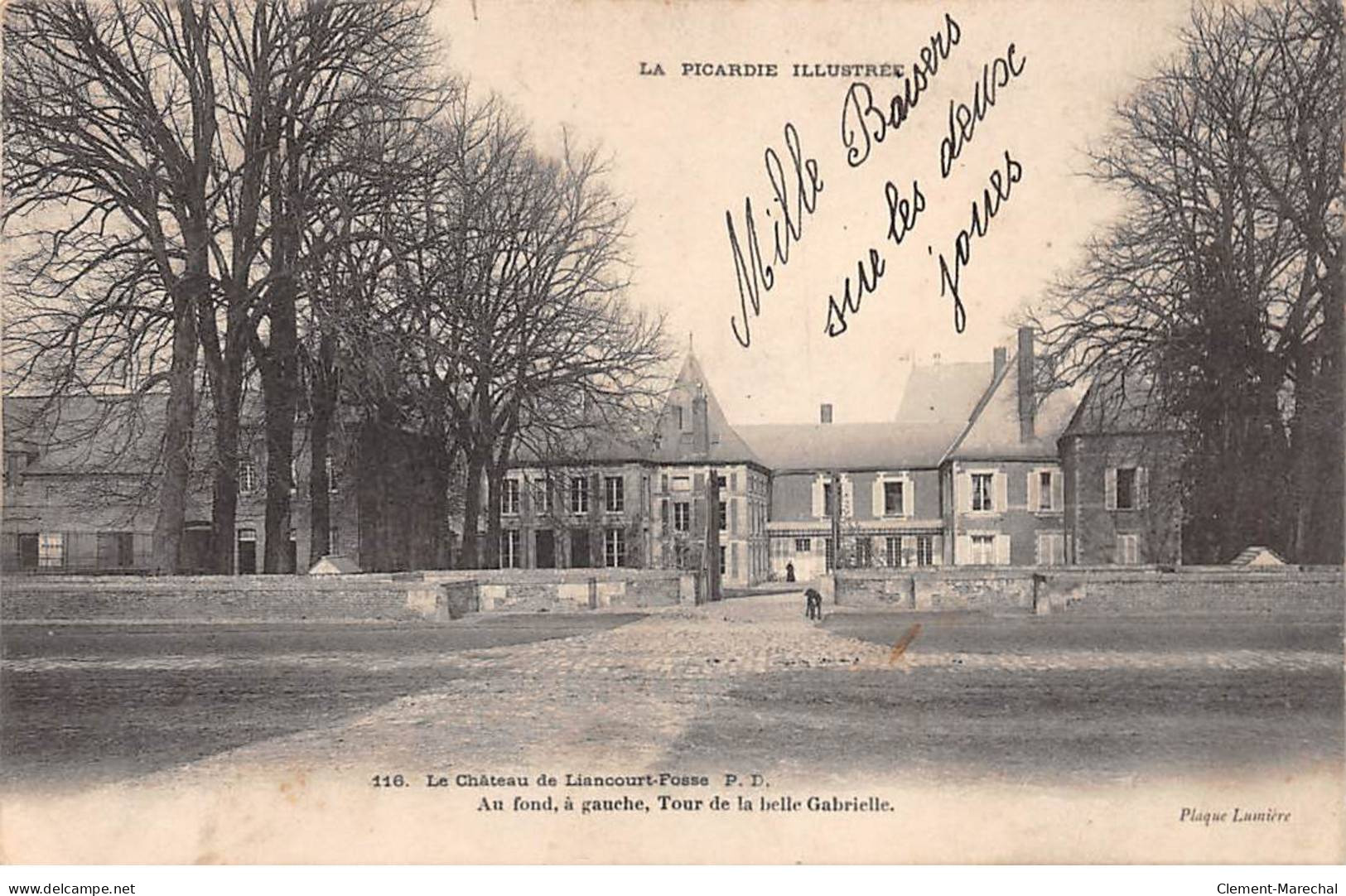 Le Château De LIANCOURT FOSSE - Très Bon état - Other & Unclassified
