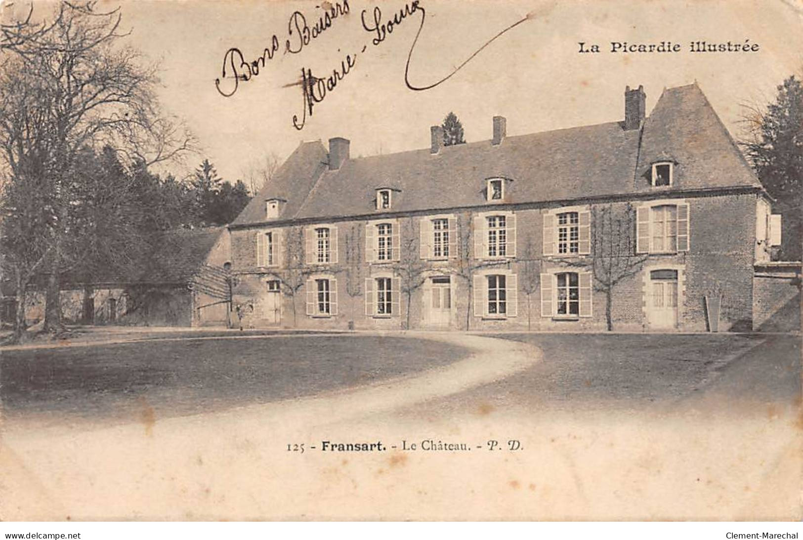 FRANSART - Le Château - état - Other & Unclassified