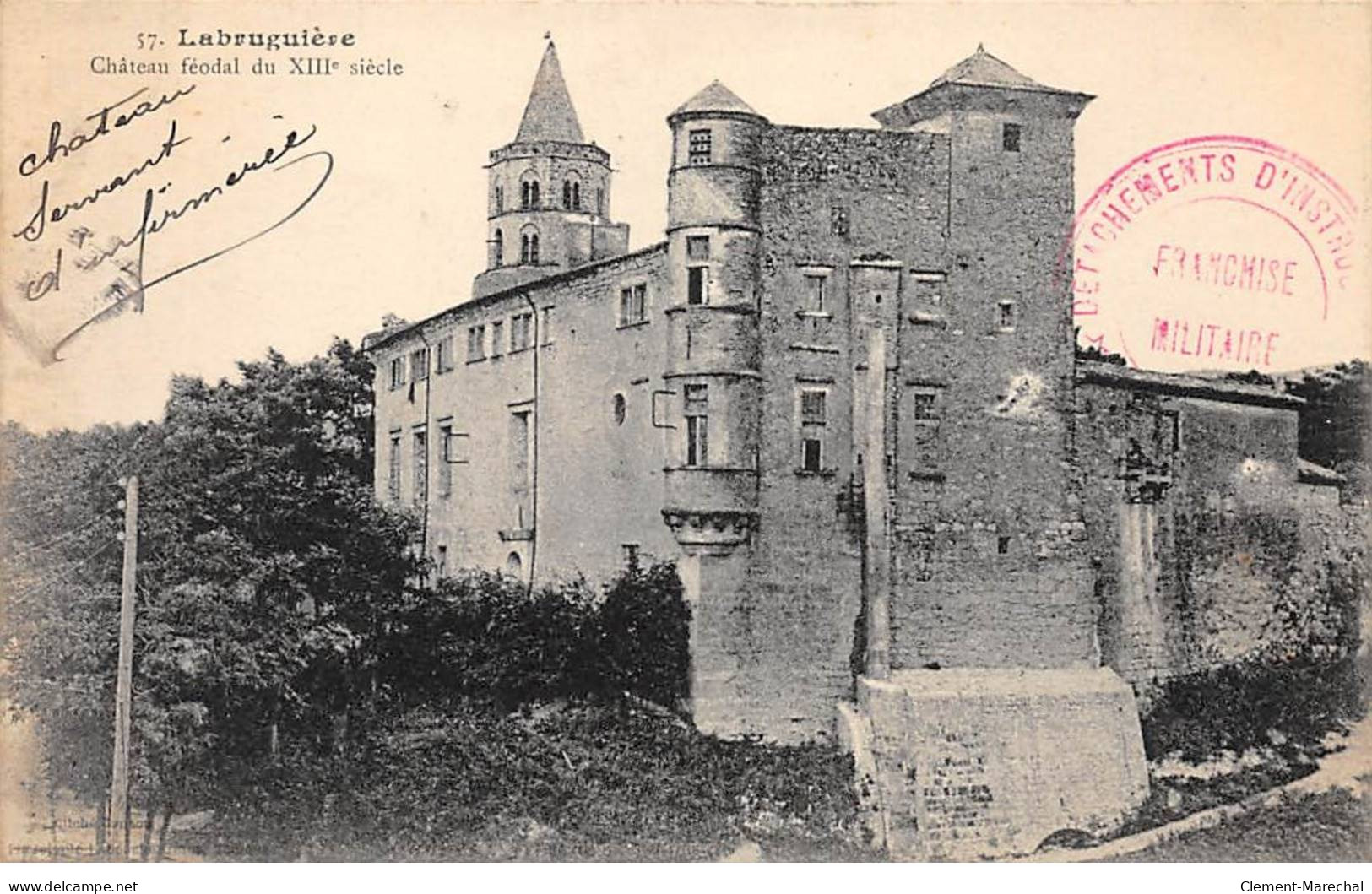 LABRUGUIERE - Château Féodal - Très Bon état - Labruguière