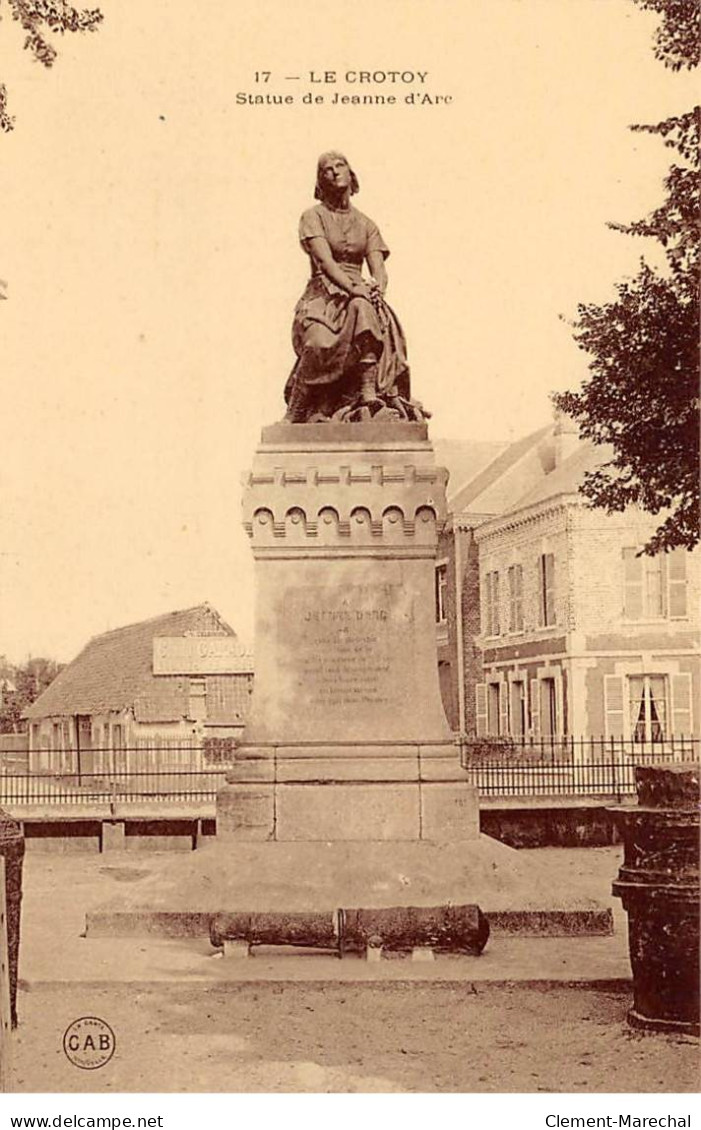 LE CROTOY - Statue De Jeanne D'Arc - Très Bon état - Le Crotoy