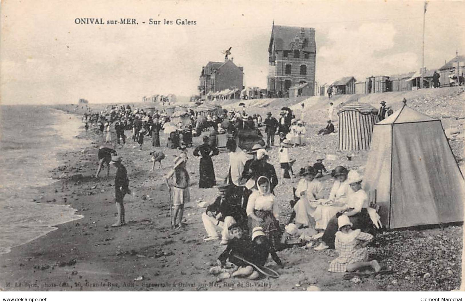 ONIVAL SUR MER - Sur Les Galets - Très Bon état - Onival