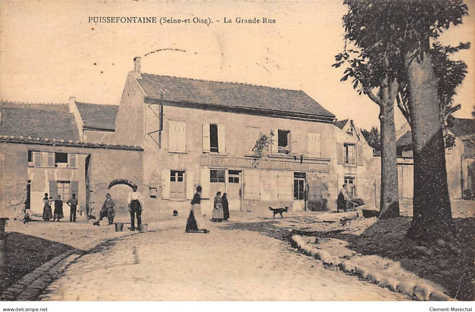 PUISSEFONTAINE - La Grande Rue - Très Bon état - Other & Unclassified
