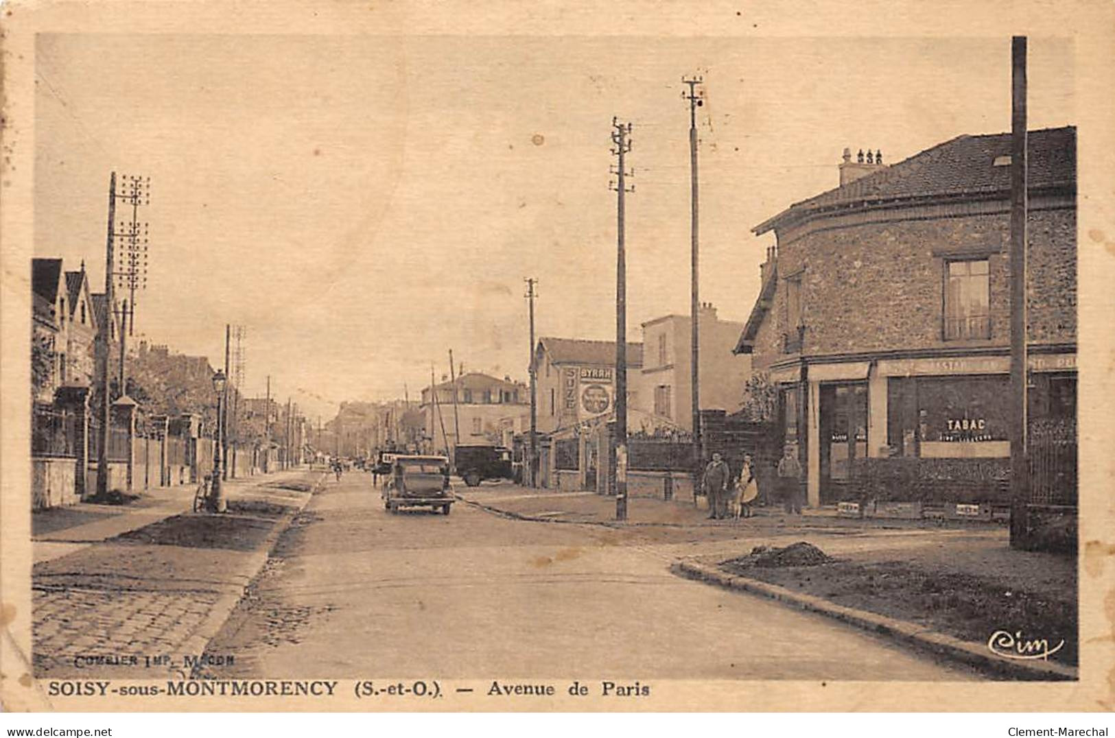 SOISY SOUS MONTMORENCY - Avenue De Paris - Très Bon état - Andere & Zonder Classificatie