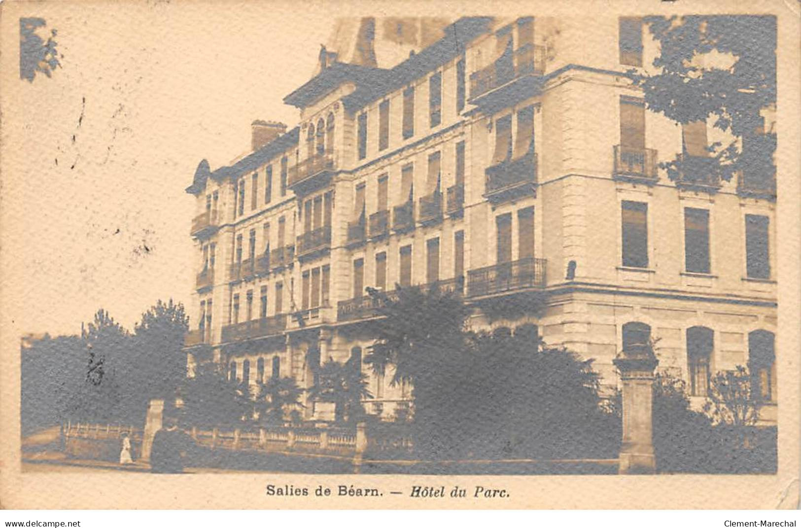 SALIES DE BEARN - Hôtel Du Parc - état - Salies De Bearn