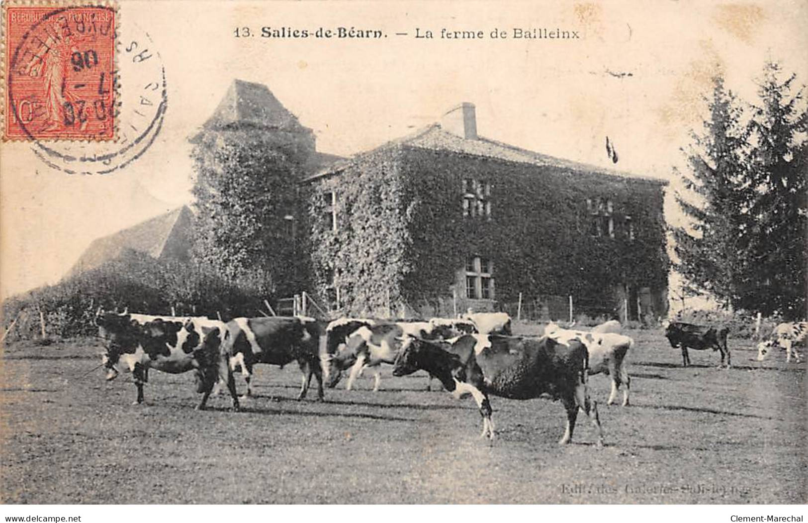 SALIES DE BEARN - La Ferme De Bailleinx - Très Bon état - Salies De Bearn