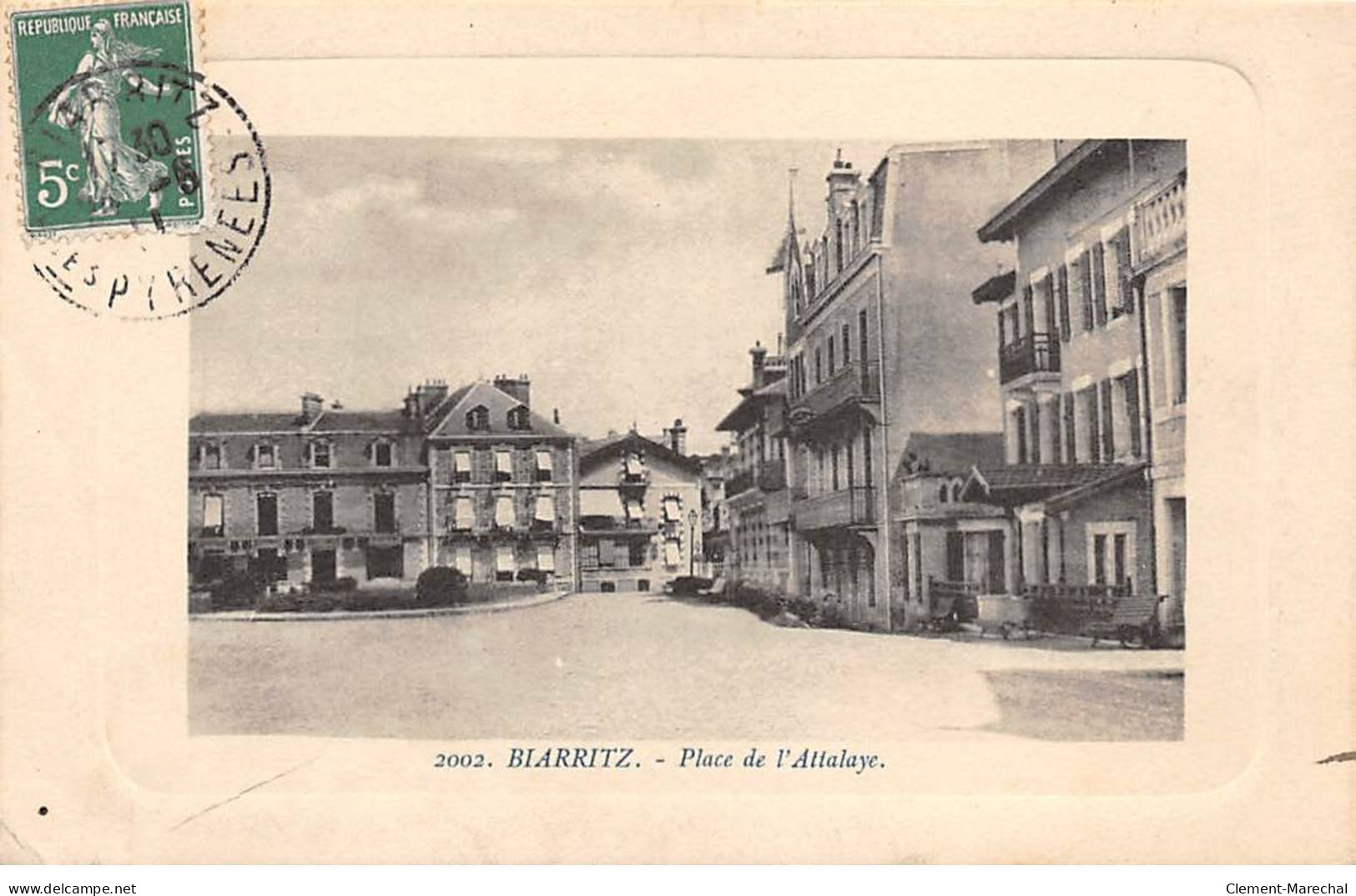 BIARRITZ - Place De L'Attalaye - état - Biarritz