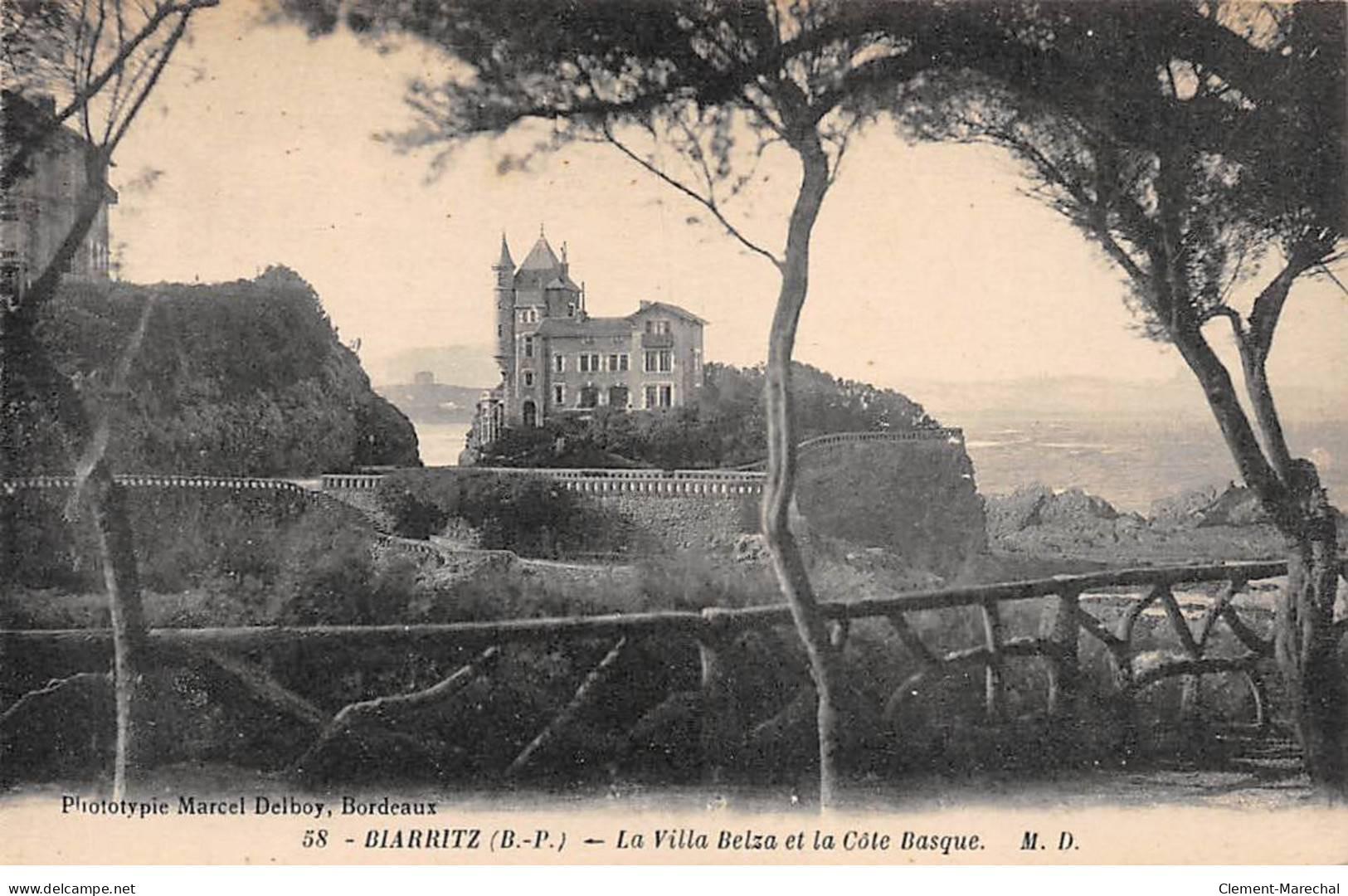 BIARRITZ - La Villa Belza Et La Côte Basque - Très Bon état - Biarritz