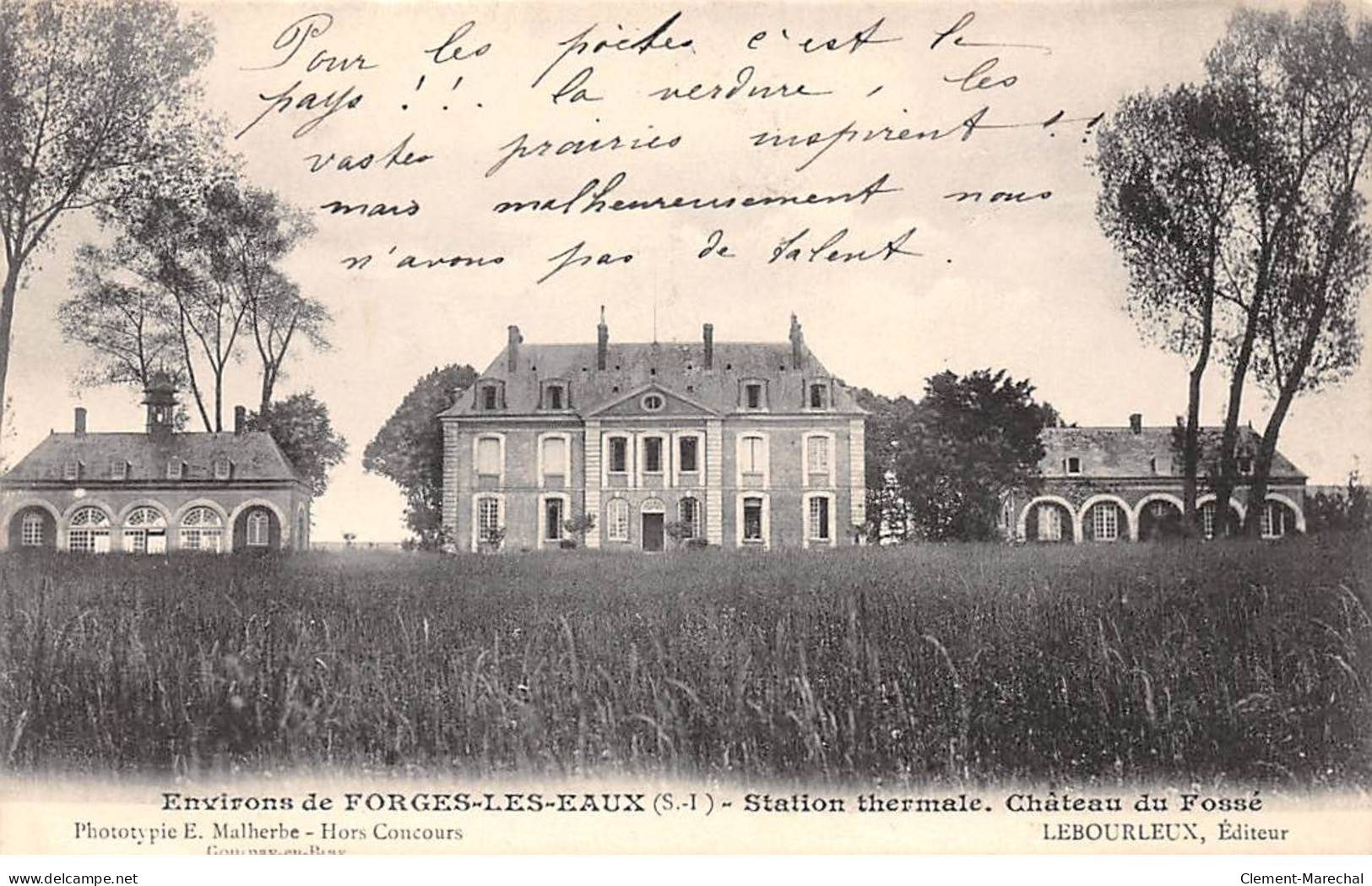 Environs De FORGES LES EAUX - Château Du Fossé - Très Bon état - Altri & Non Classificati