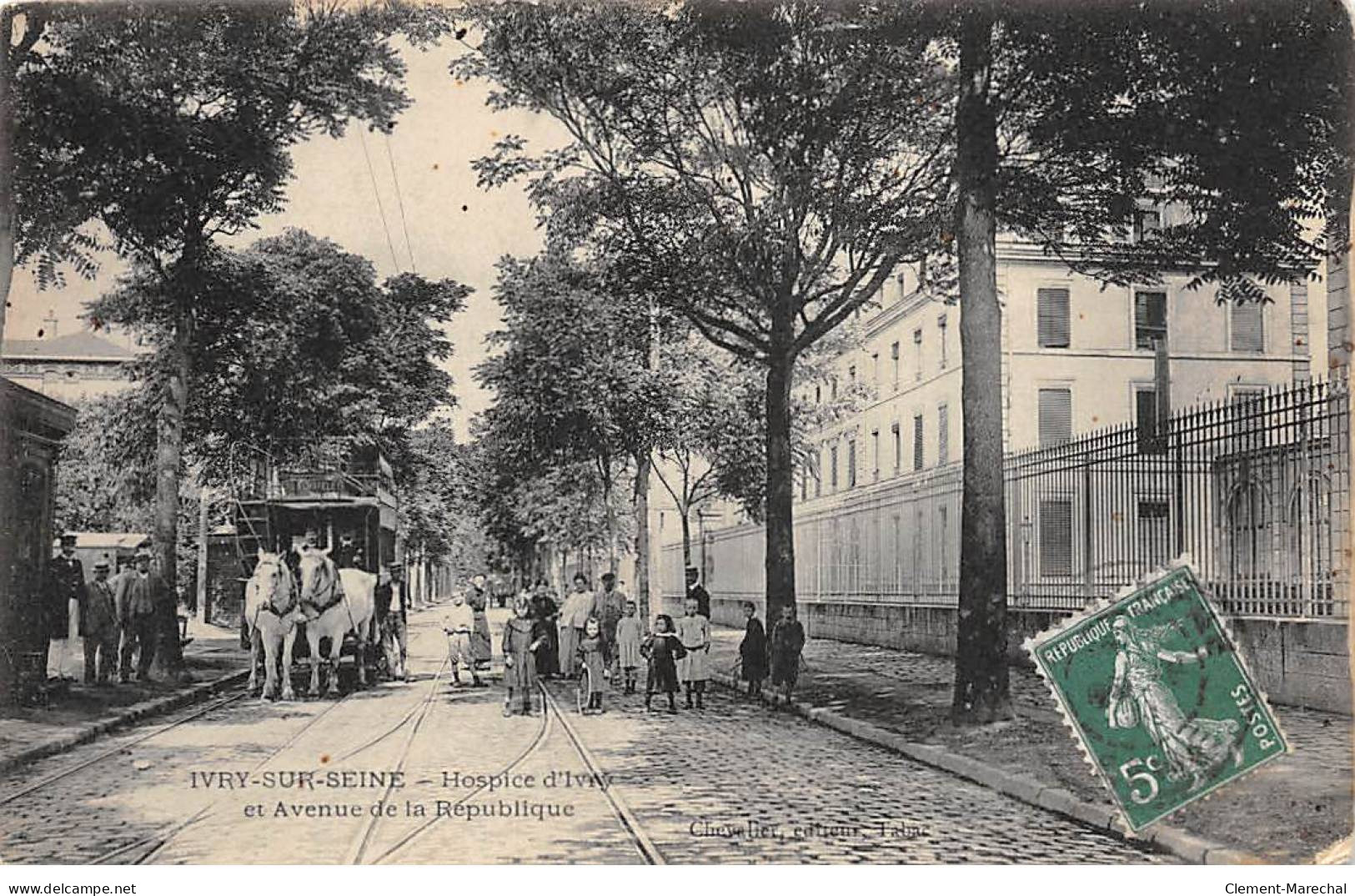 IVRY SUR SEINE - Hospice D'Ivry Et Avenue De La République - état - Ivry Sur Seine