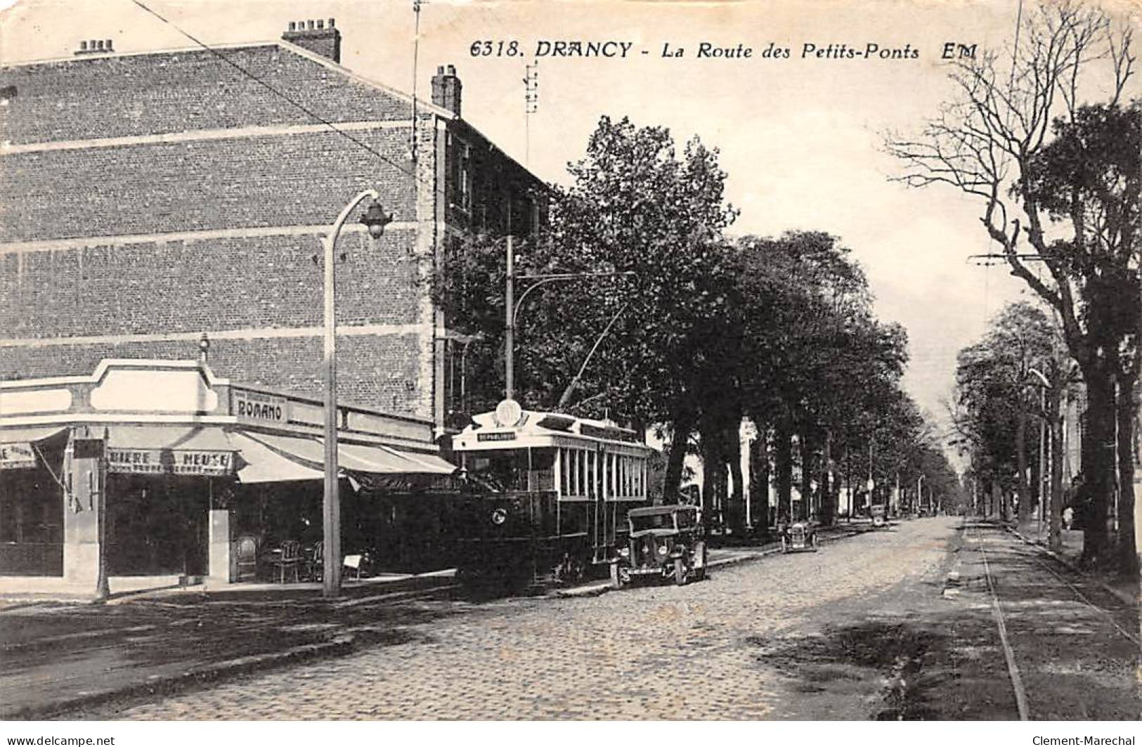 DRANCY - La Route Des Petits Ponts - état - Drancy