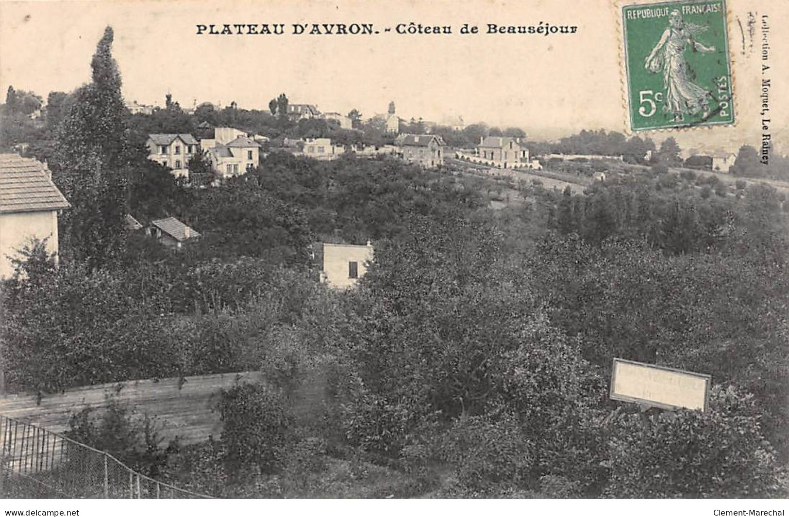 PLATEAU D'AVRON - Côteau De Beauséjour - Très Bon état - Other & Unclassified