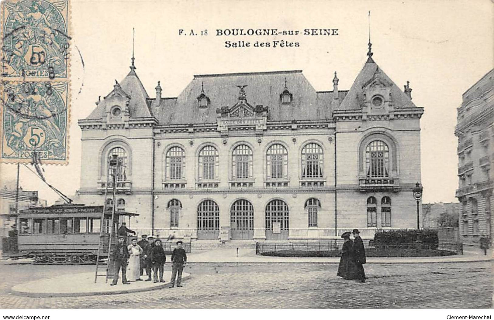 BOULOGNE SUR SEINE - Salle Des Fêtes - Très Bon état - Boulogne Billancourt