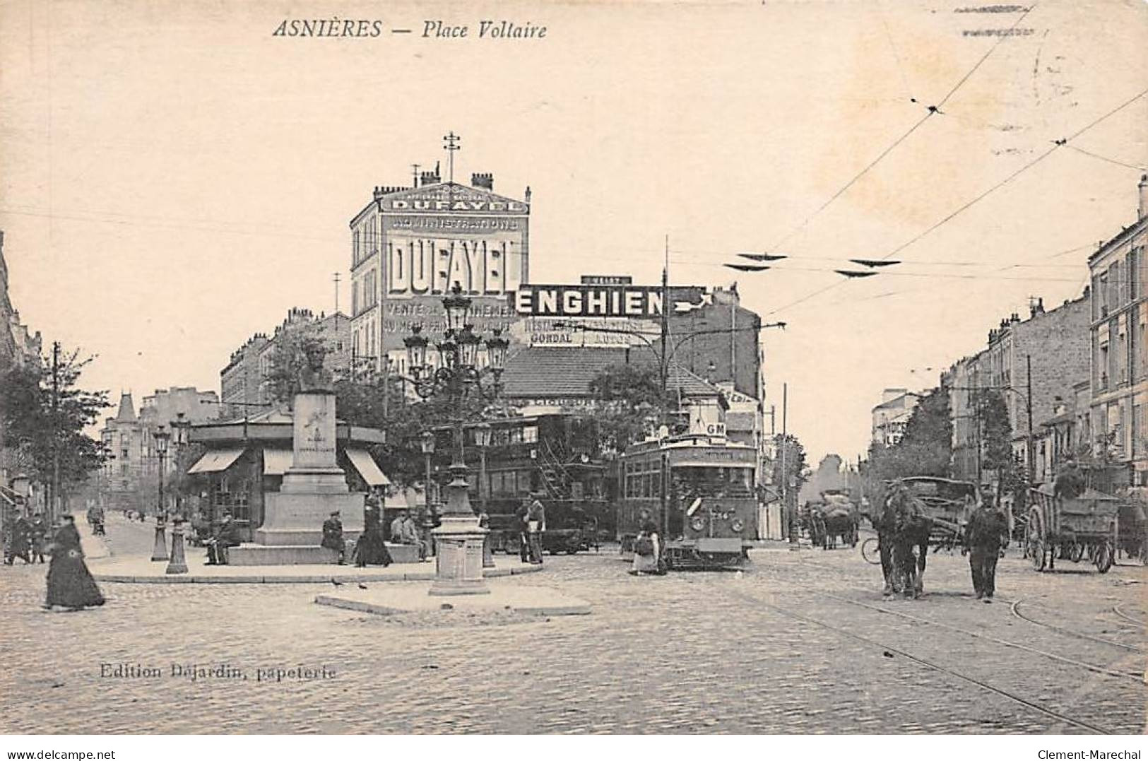 ASNIERES - Place Voltaire - Très Bon état - Asnieres Sur Seine