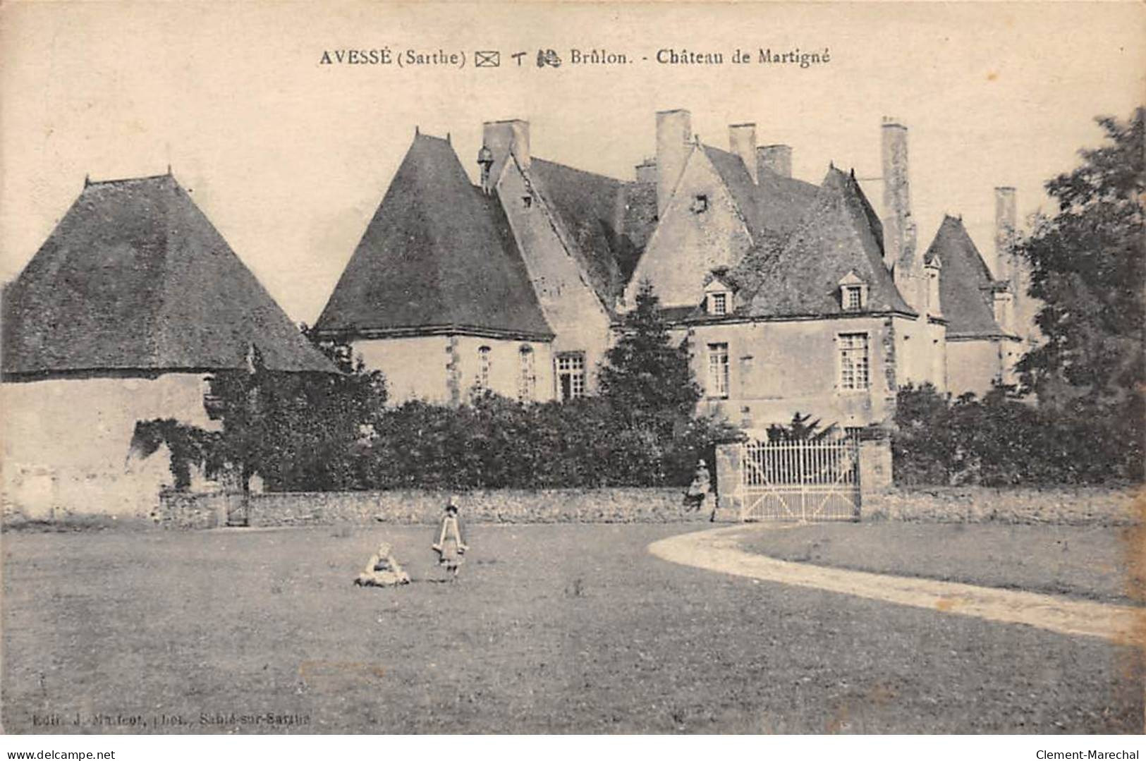 AVESSE - Château De Martigné - Très Bon état - Autres & Non Classés