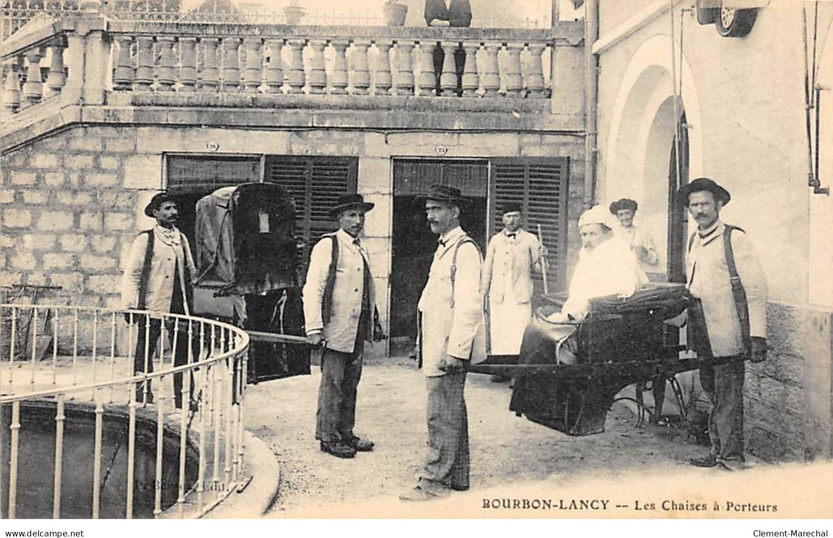 BOURBON LANCY - Les Chaises à Porteurs - Très Bon état - Otros & Sin Clasificación