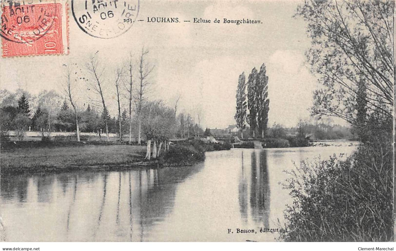 LOUHANS - Ecluse De Bourgchâteau - état - Louhans