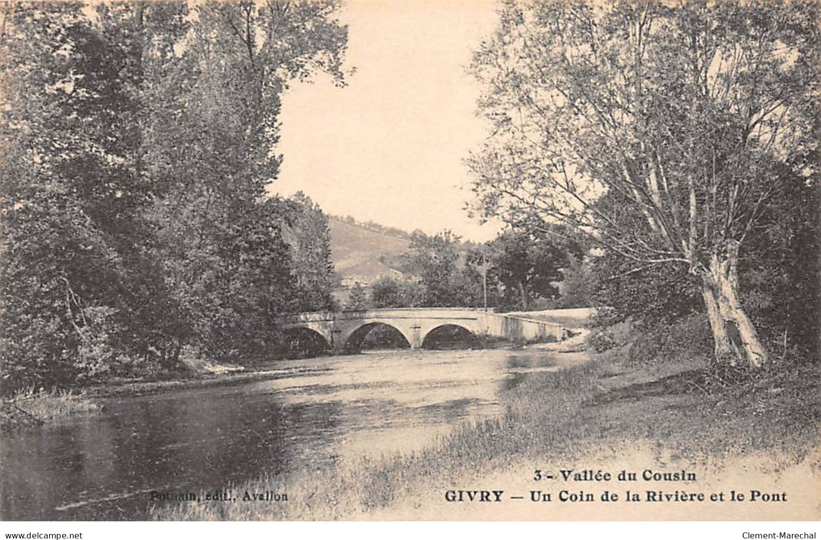 GIVRY - Un Coin De La Rivière Et Le Pont - Très Bon état - Autres & Non Classés