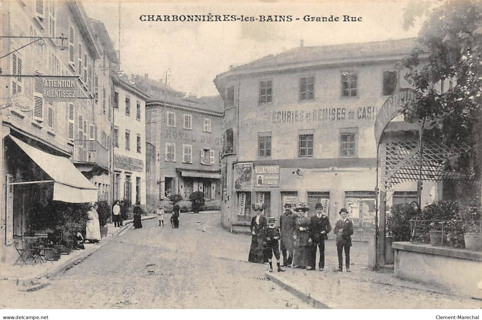 CHARBONNIERES LES BAINS - Grande Rue - Très Bon état - Charbonniere Les Bains