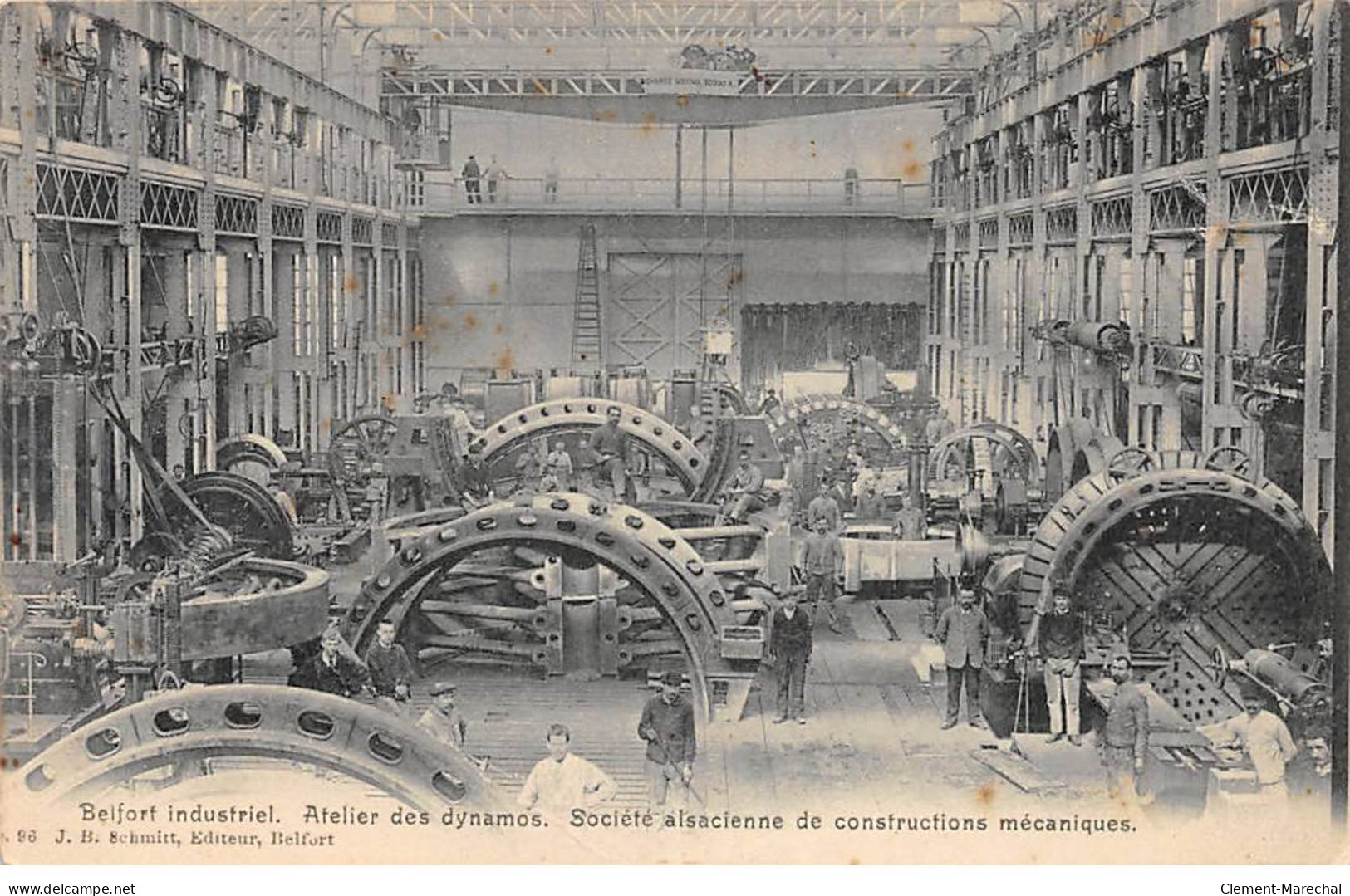 BELFORT Industriel - Atelier Des Dynamos - Société Alsacienne De Constructions Mécaniques - état - Belfort - City