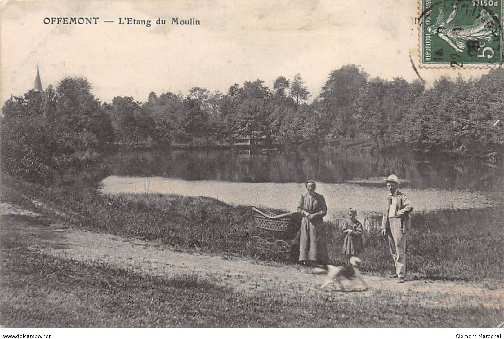 OFFEMONT - L'Etang Du Moulin - état - Offemont