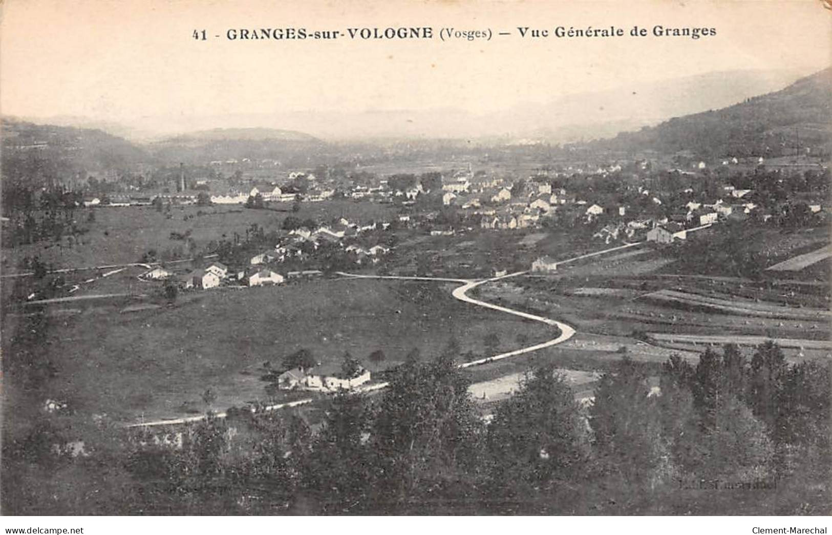 GRANGES SUR VOLOGNE - Vue Générale De Granges - Très Bon état - Granges Sur Vologne