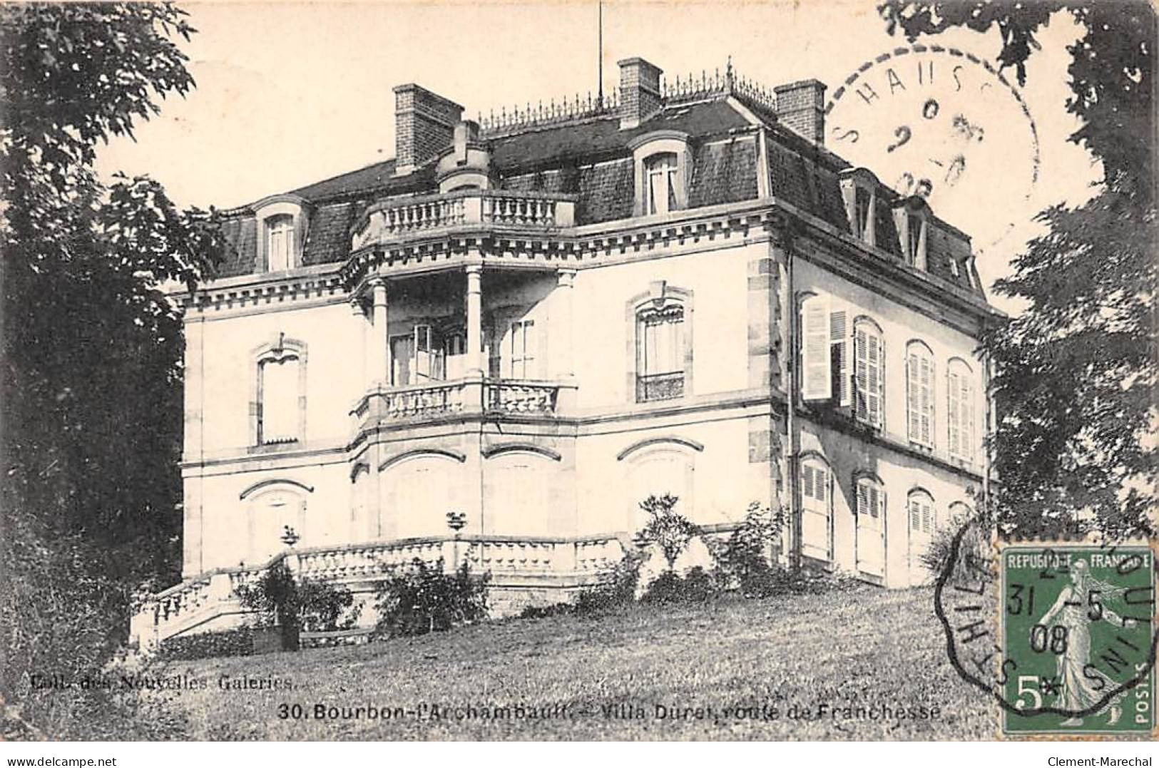 BOURBON L'ARCHAMBAULT - Villa Duret - état - Bourbon L'Archambault