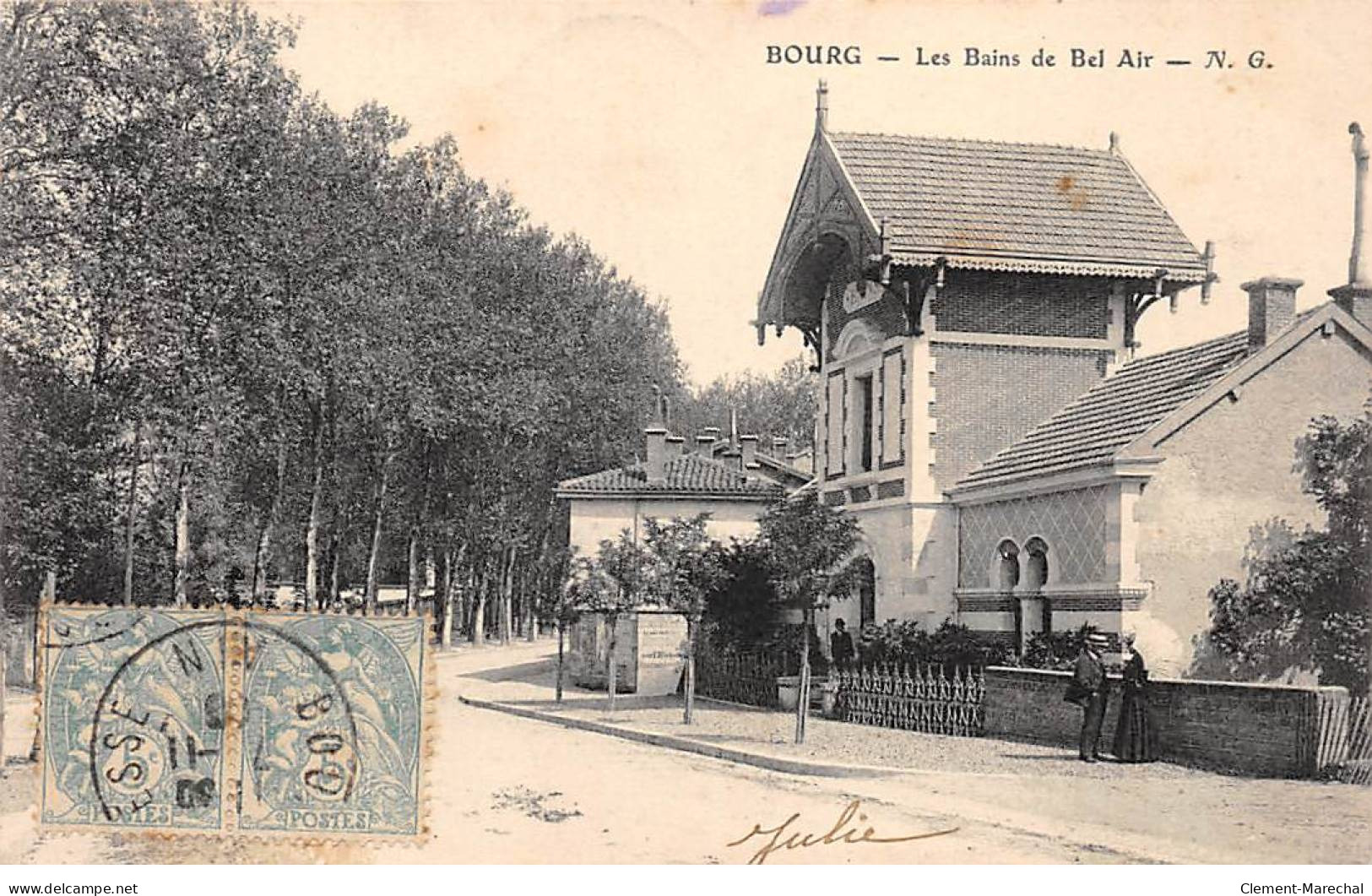 BOURG - Les Bains De Bel Air - Très Bon état - Otros & Sin Clasificación