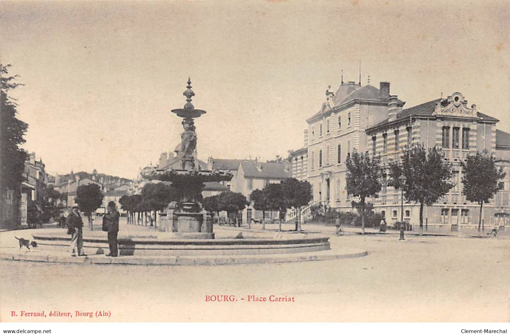 BOURG - Place Carriat - Très Bon état - Autres & Non Classés