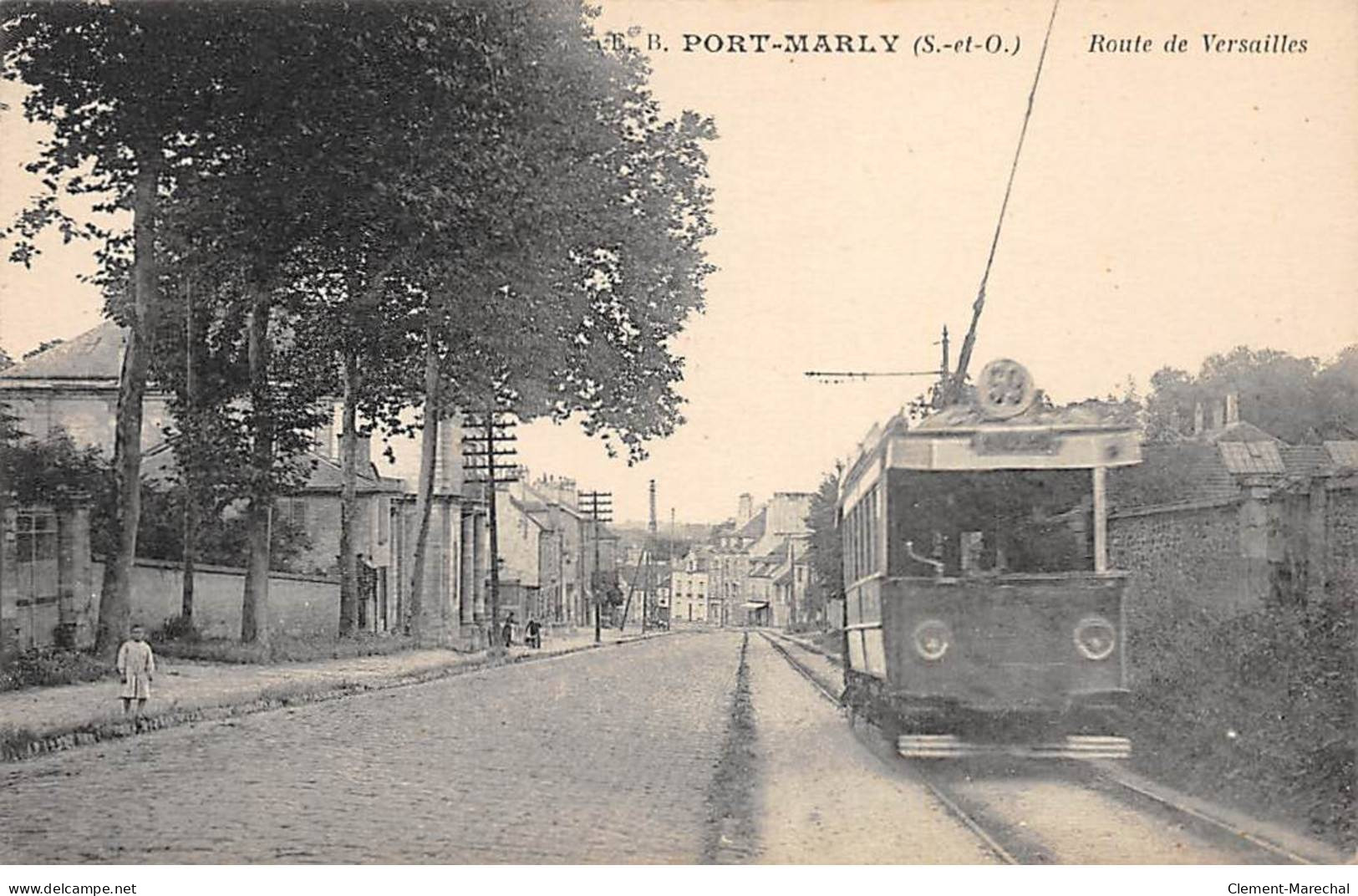 PORT MARLY - Route De Versailles - Très Bon état - Otros & Sin Clasificación