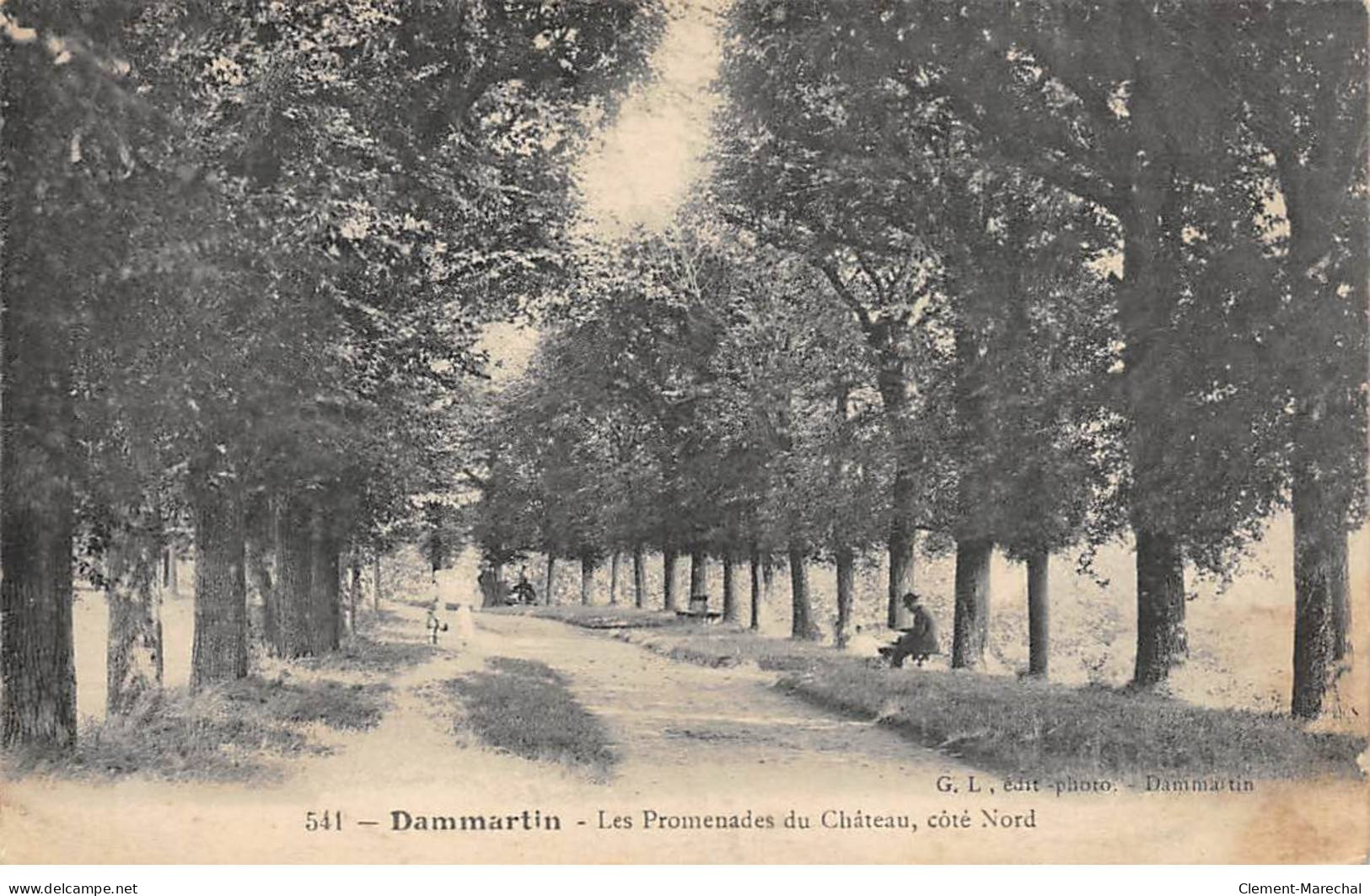 DAMMARTIN - Les Promenades Du Château - état - Altri & Non Classificati