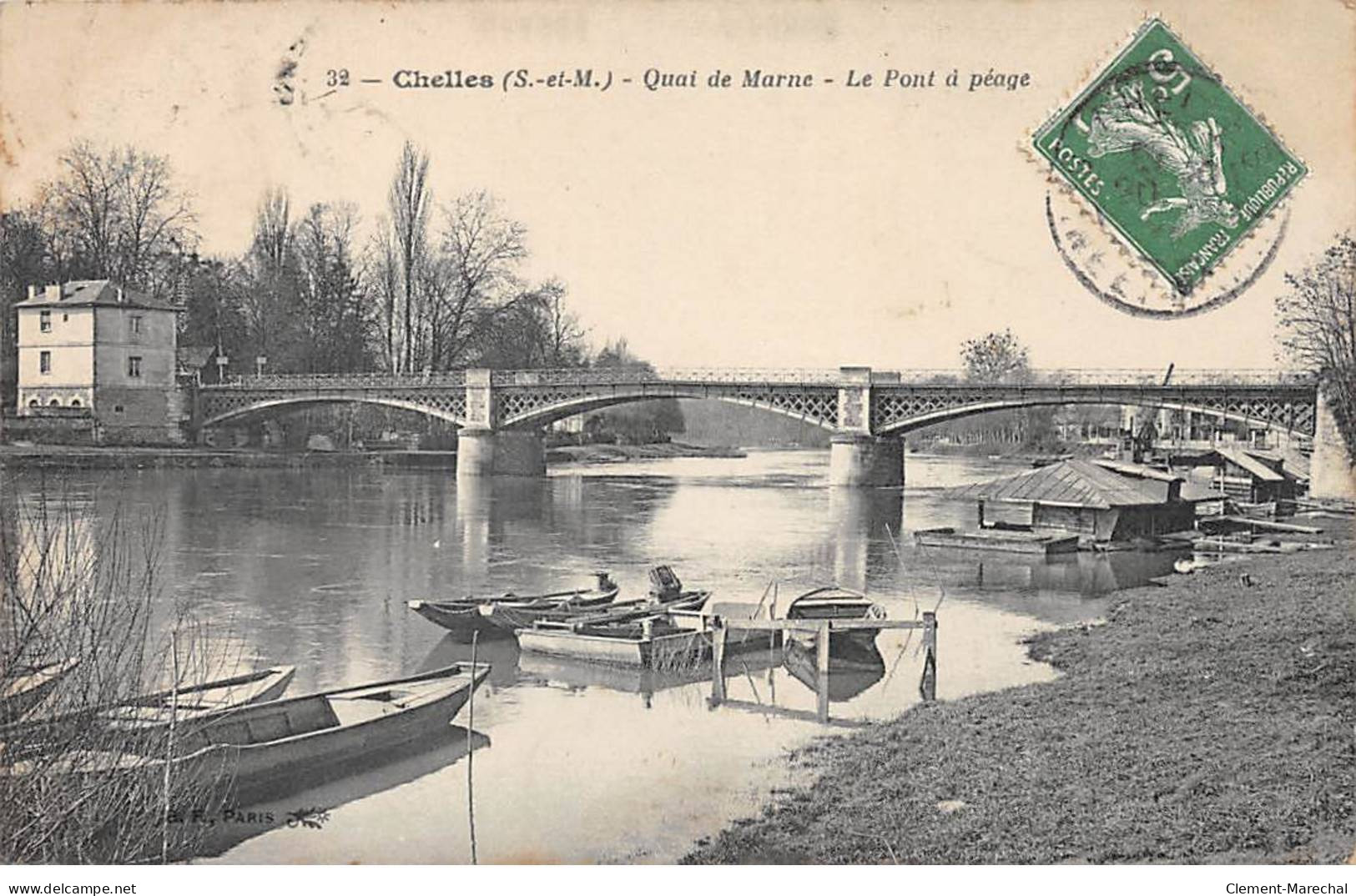 CHELLES - Quai De Marne - Le Pont à Péage - Très Bon état - Chelles
