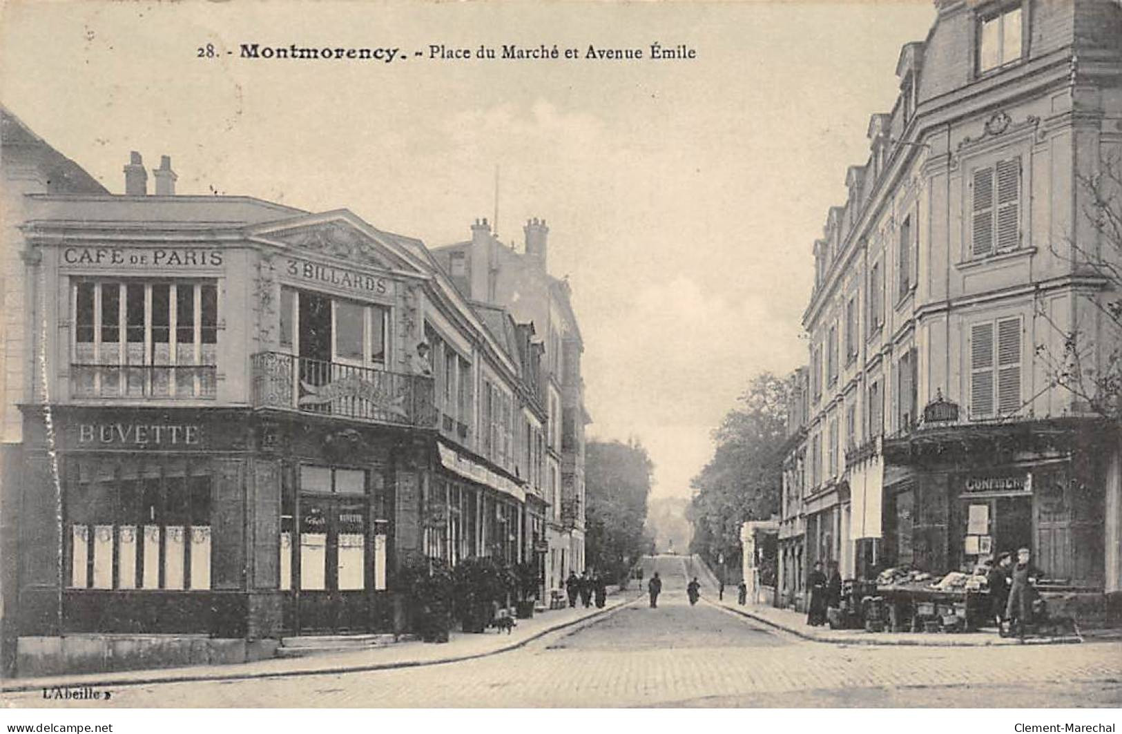 MONTMORENCY - Place Du Marché Et Avenue Emile - Très Bon état - Montmorency