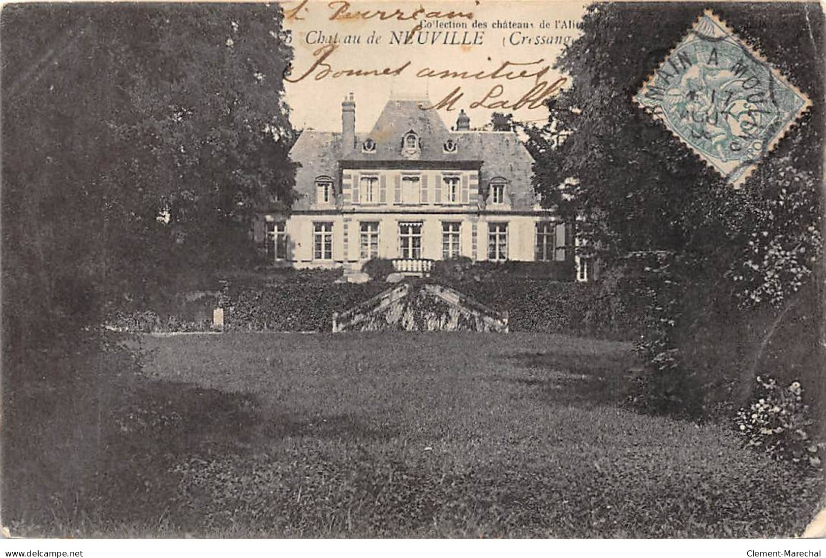 Château De NEUVILLE - état - Neuville-sur-Oise