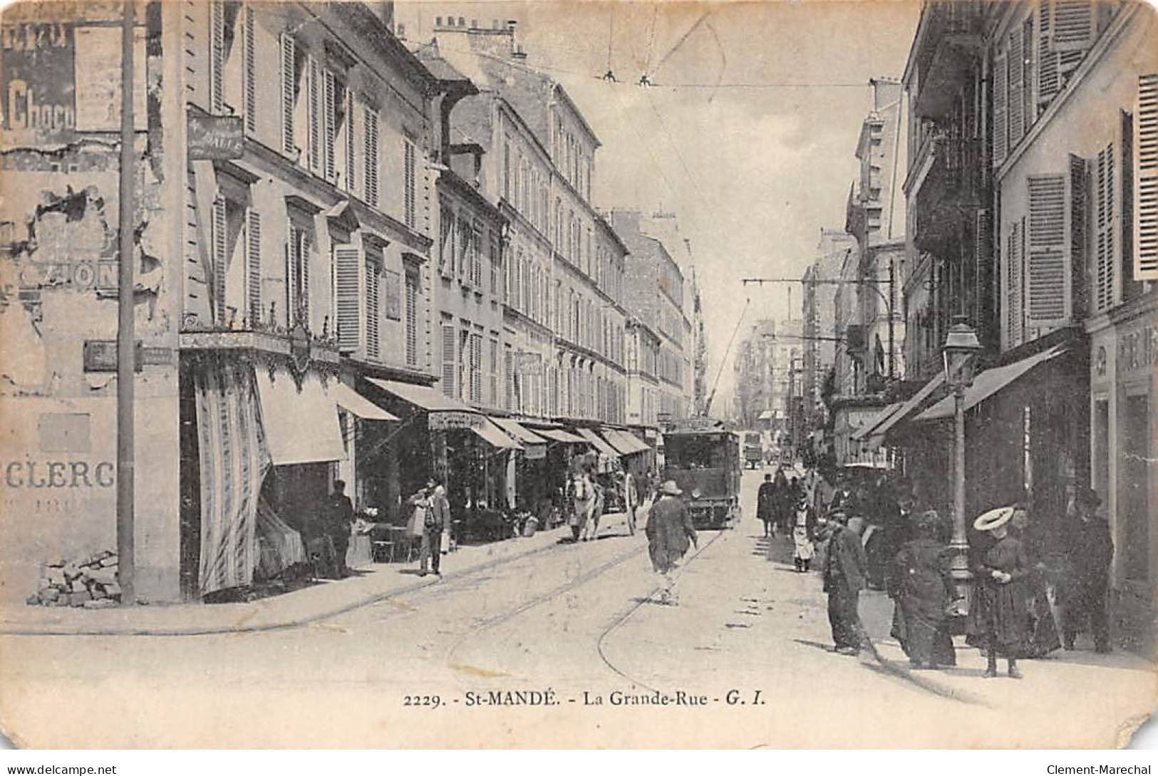 SAINT MANDE - La Grande Rue - état - Saint Mande