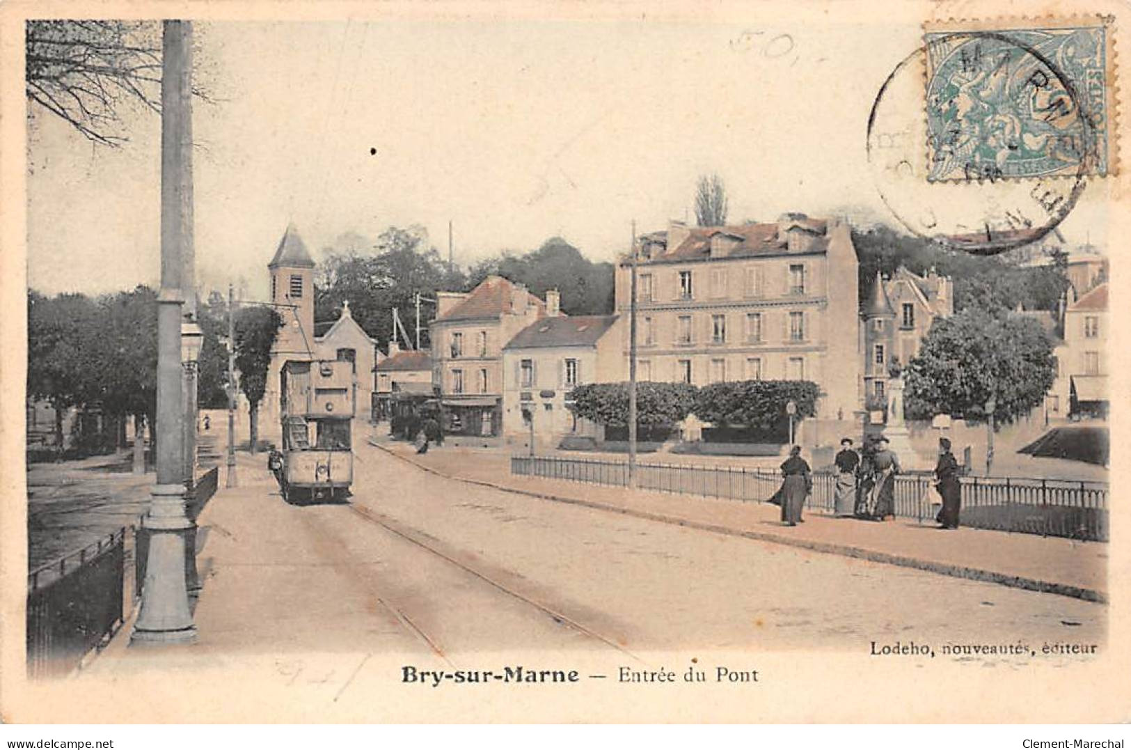 BRY SUR MARNE - Entrée Du Pont - Très Bon état - Bry Sur Marne