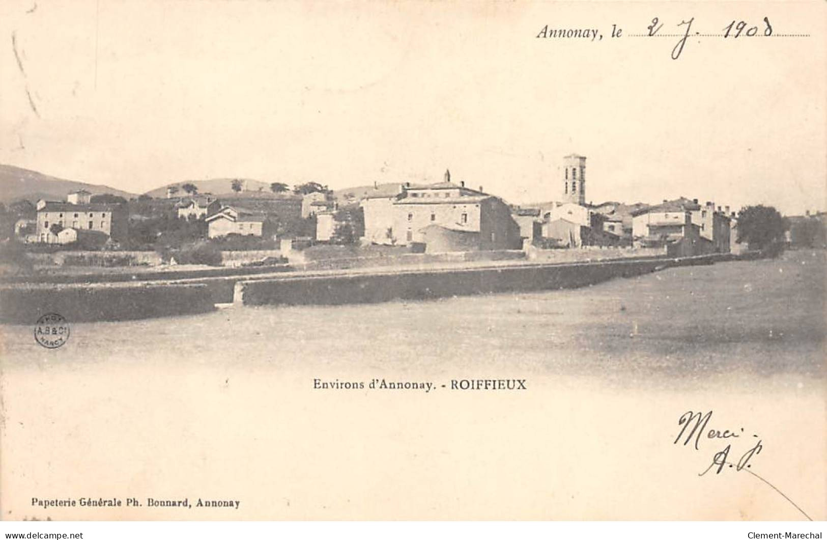 ANNONAY - ROIFFIEUX - Très Bon état - Annonay