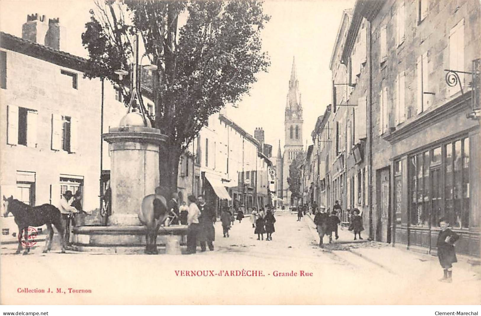 VERNOUX D'ARDECHE - Grande Rue - Très Bon état - Vernoux