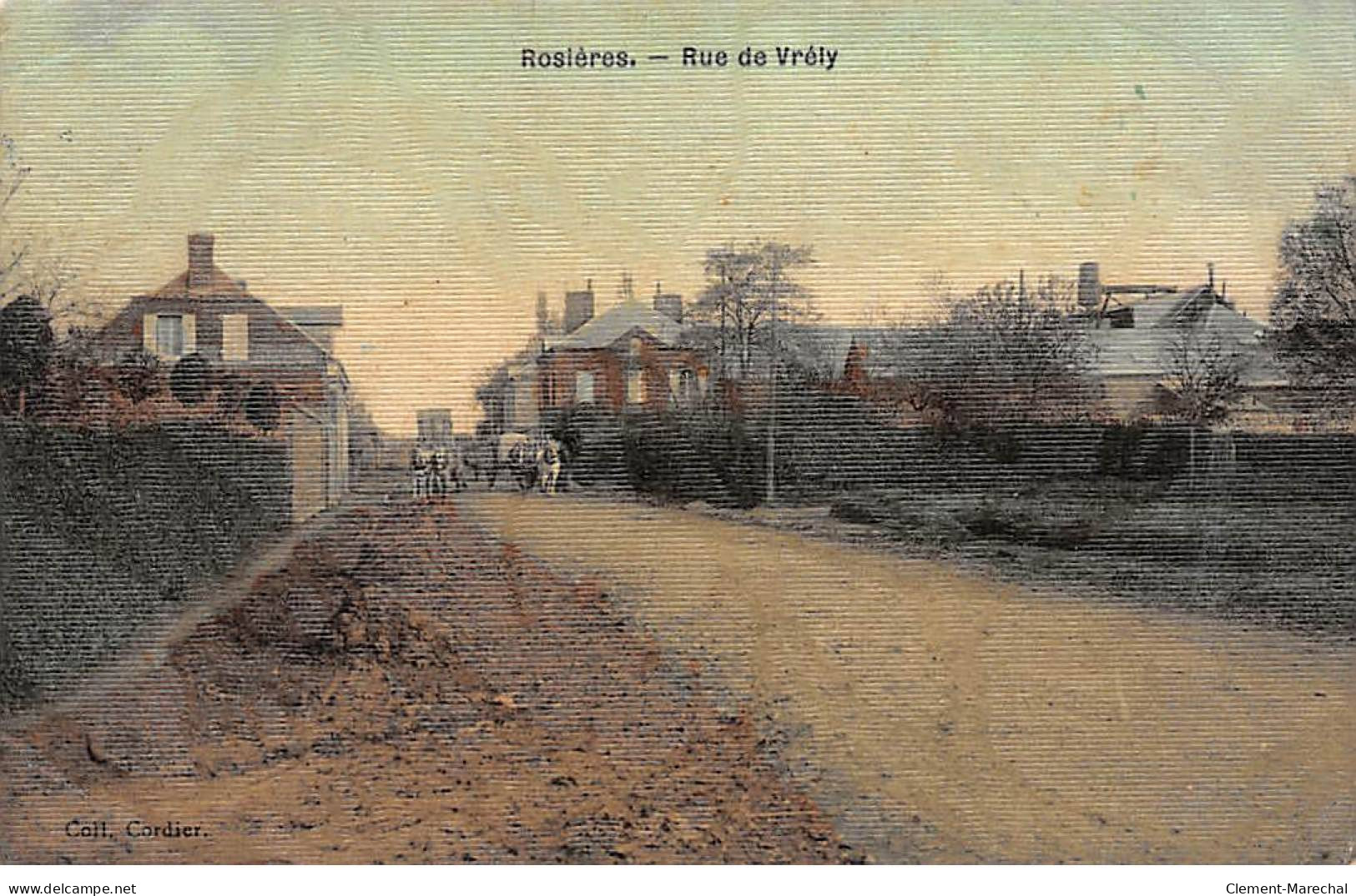 ROSIERES - Rue De Vrély - état - Altri & Non Classificati
