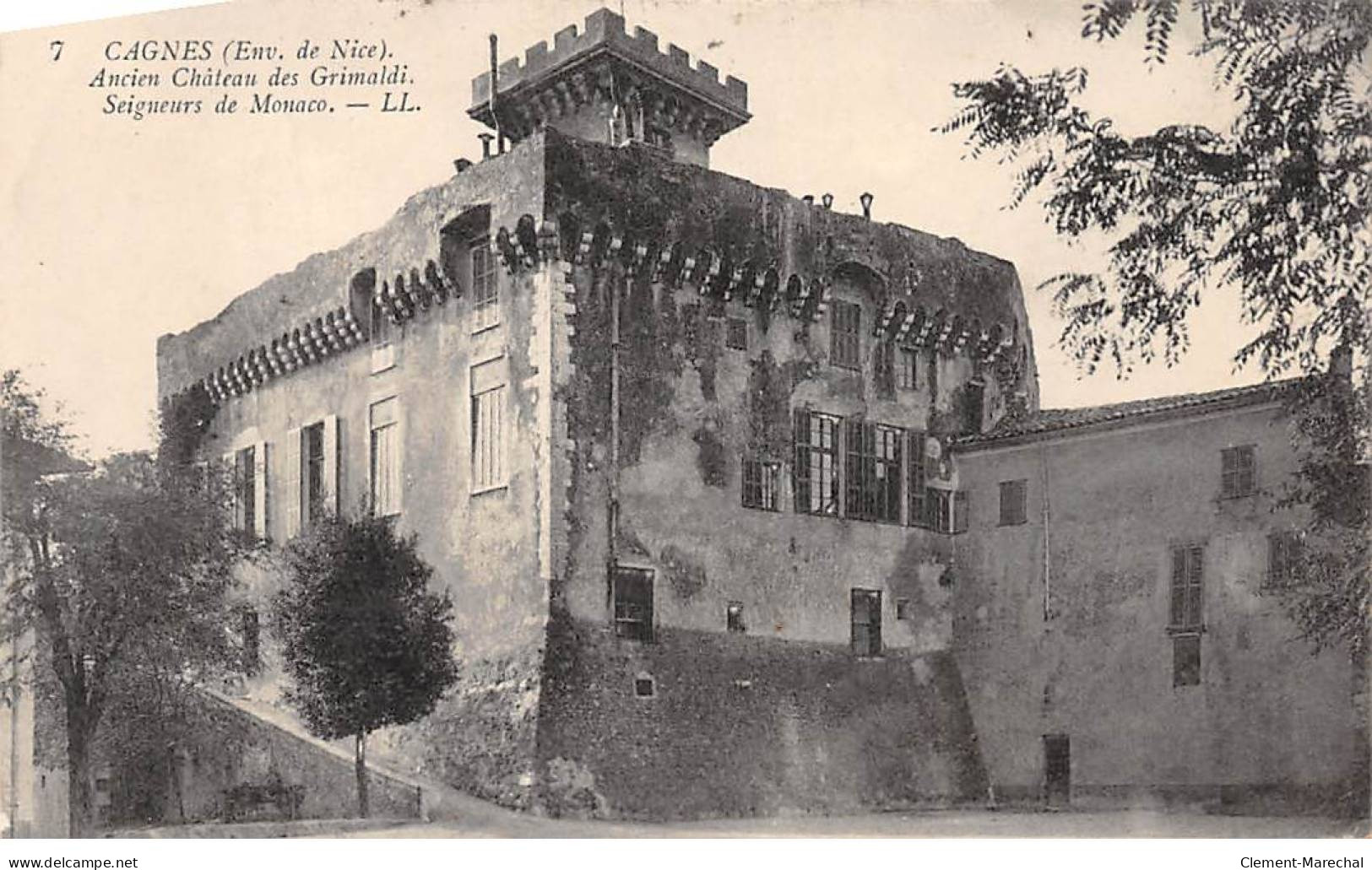 CAGNES - Ancien Château Des Grimaldi - Très Bon état - Cagnes-sur-Mer