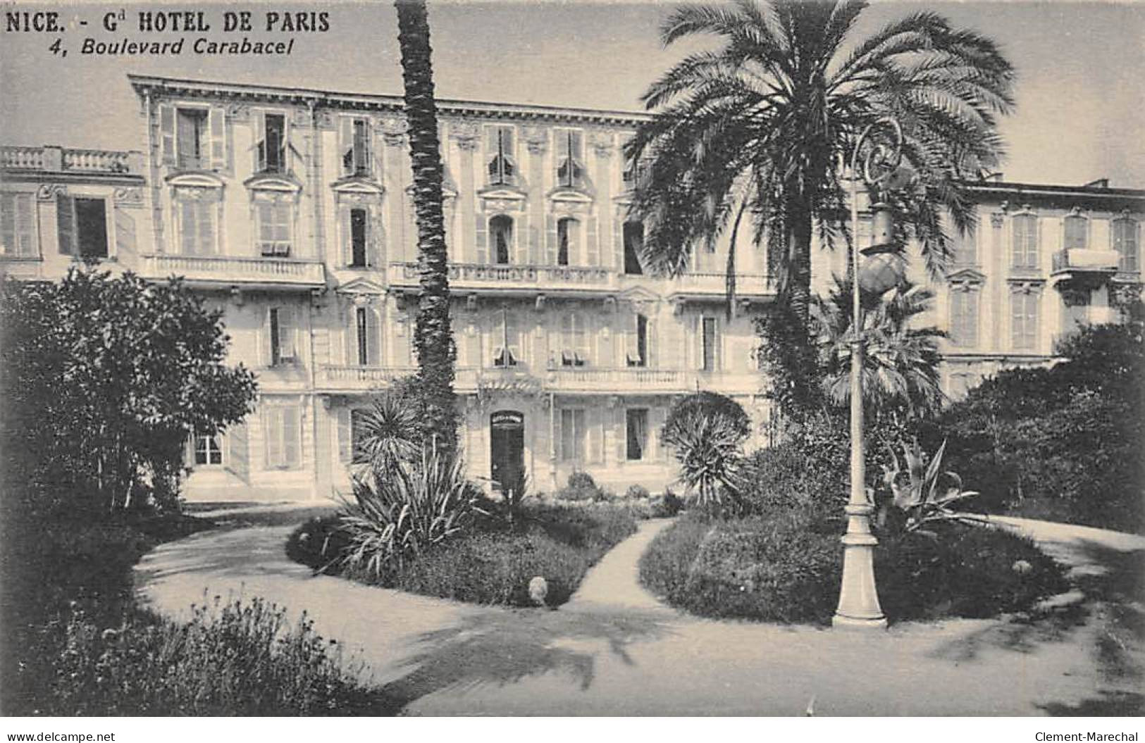 NICE - Grand Hôtel De Paris - Très Bon état - Cafés, Hoteles, Restaurantes