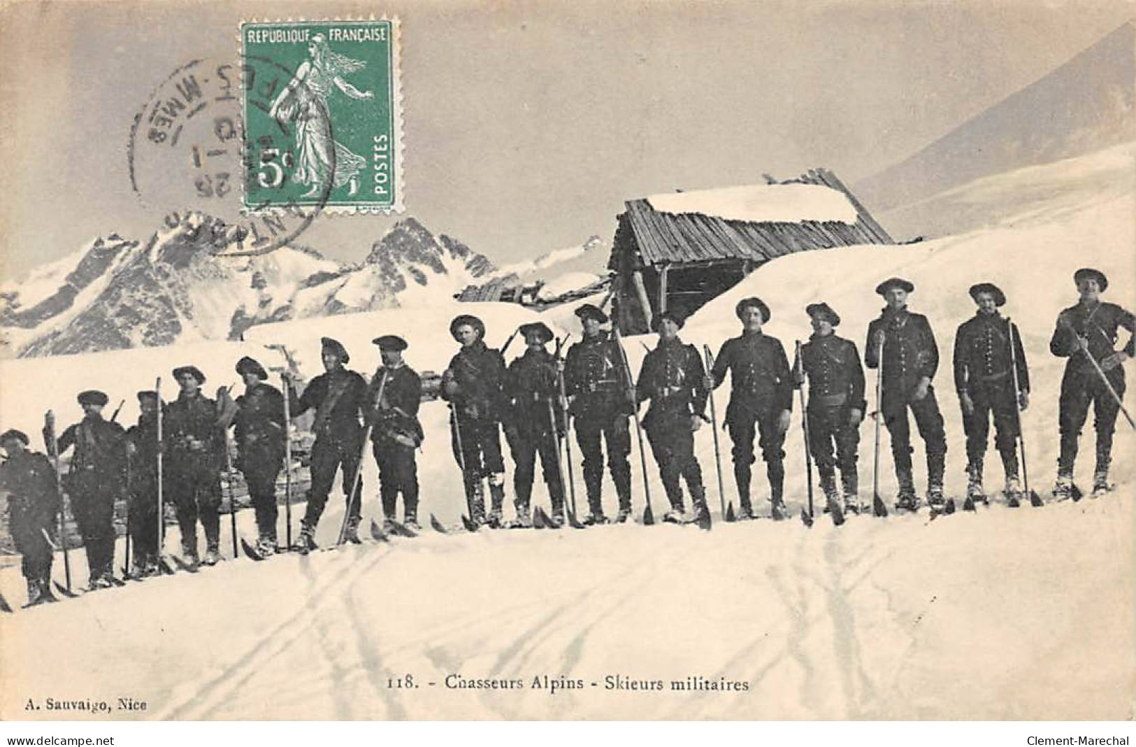 Chasseurs Alpins - Skieurs Militaires - Très Bon état - Andere & Zonder Classificatie