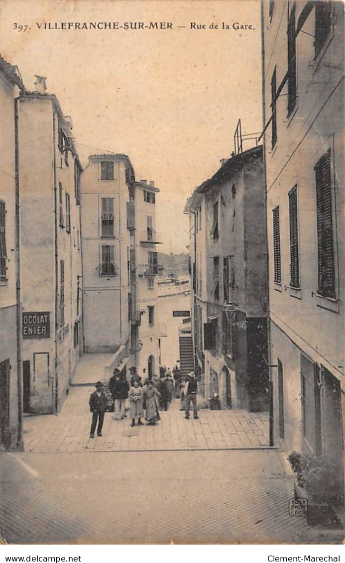 VILLEFRANCHE SUR MER - Rue De La Gare - état - Villefranche-sur-Mer