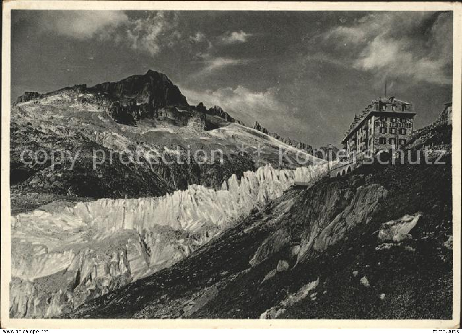 11638873 Rhonegletscher Glacier Du Rhone Hotel Belvedere Rhone Rhone - Autres & Non Classés