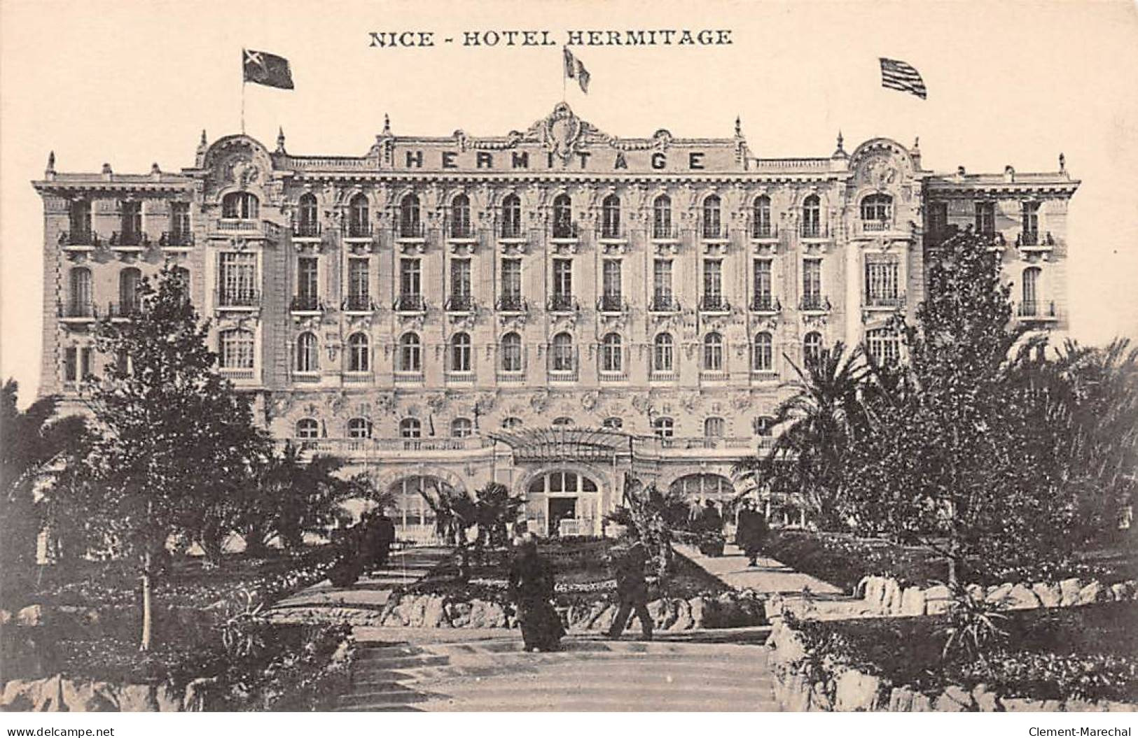 NICE - Hôtel Hermitage - Très Bon état - Pubs, Hotels And Restaurants
