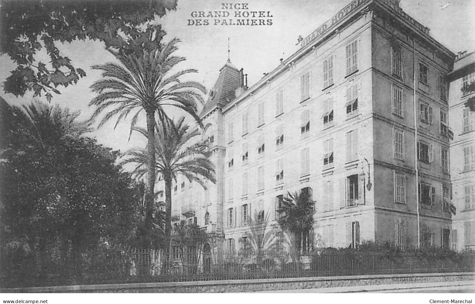 NICE - Grand Hôtel Des Palmiers - Très Bon état - Cafés, Hôtels, Restaurants