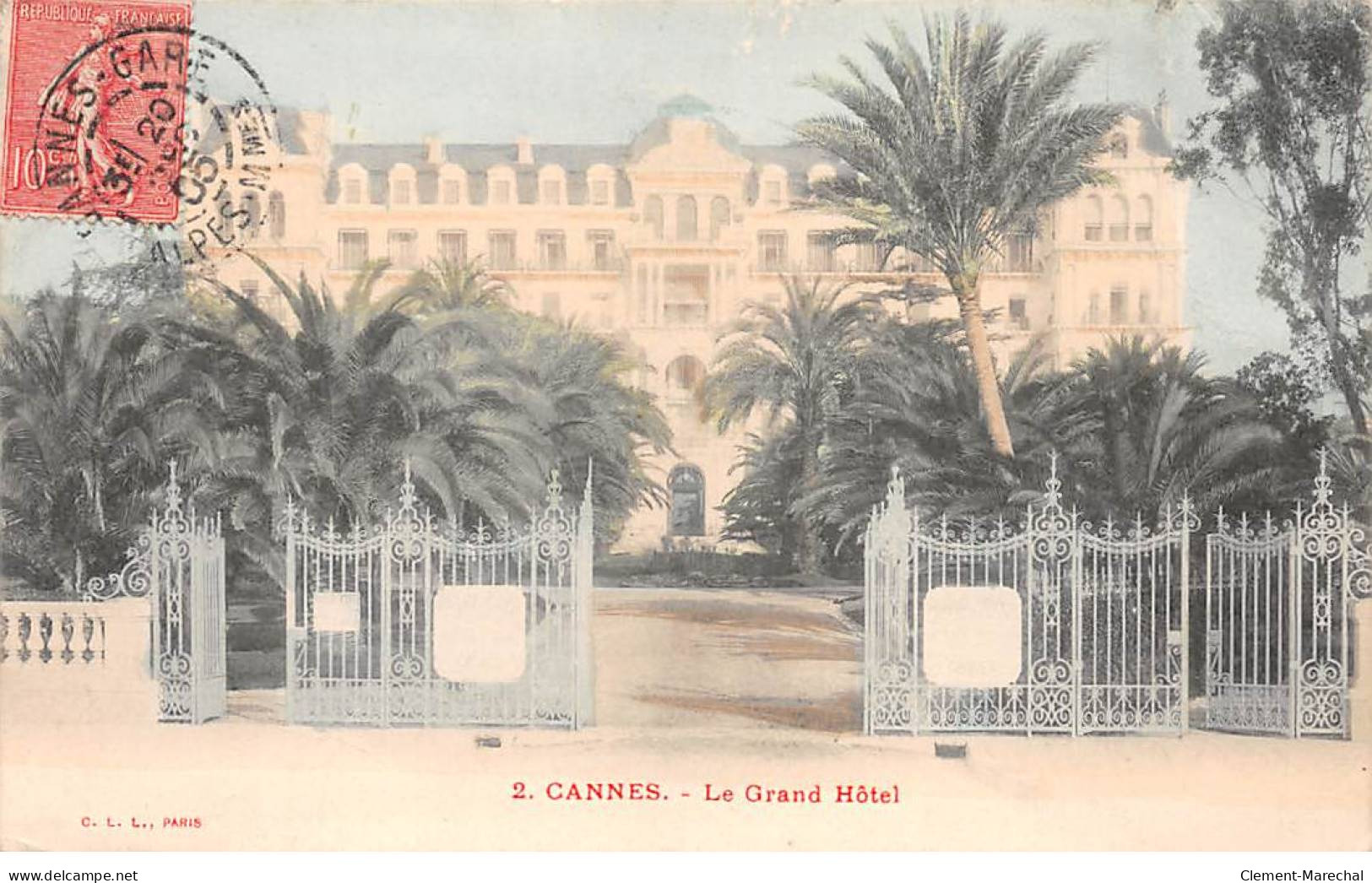 CANNES - Le Grand Hôtel - Très Bon état - Cannes